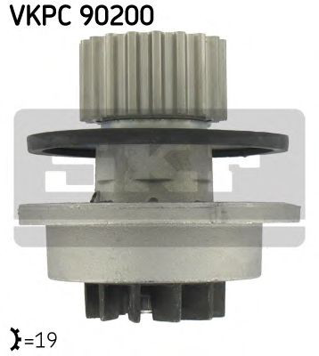 Помпа охолодження SKF VKPC90200 ціна, від 16.96 USD