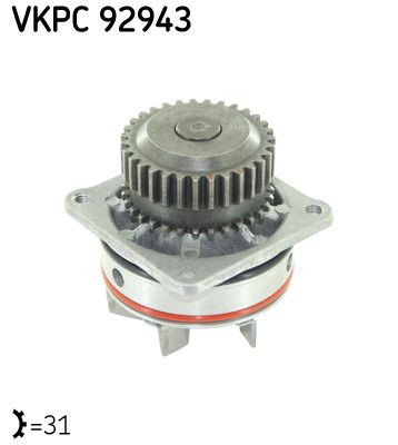 VKPC92943 SKF Насос охолодження