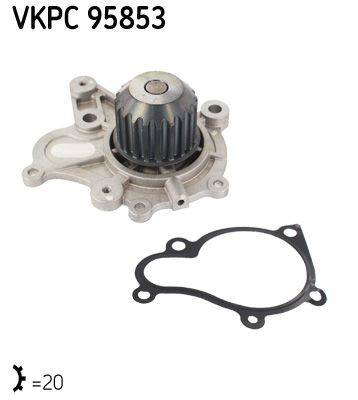 Водяний насос SKF VKPC95853