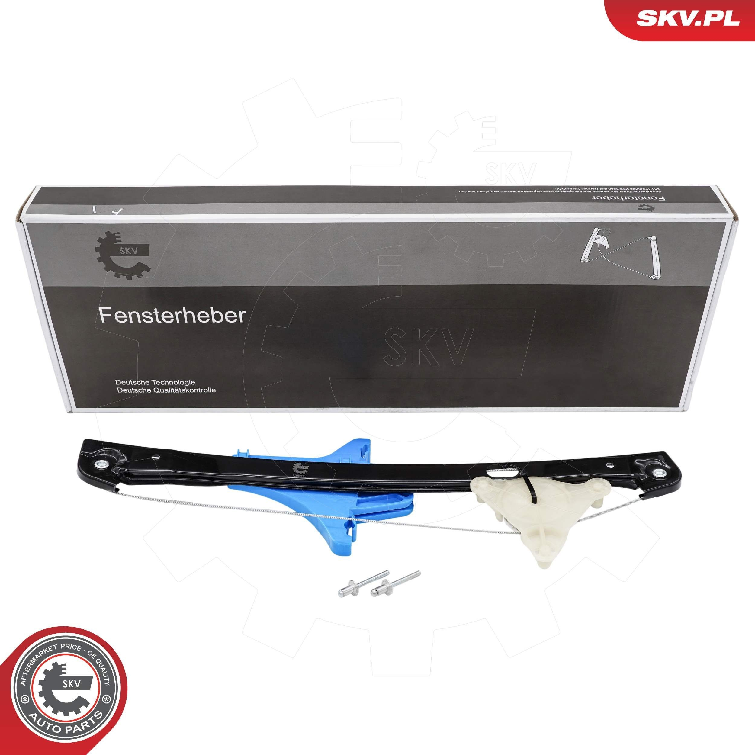 Купити 01SKV213 SKV Механізм склопідіймача двері задньої, лівої