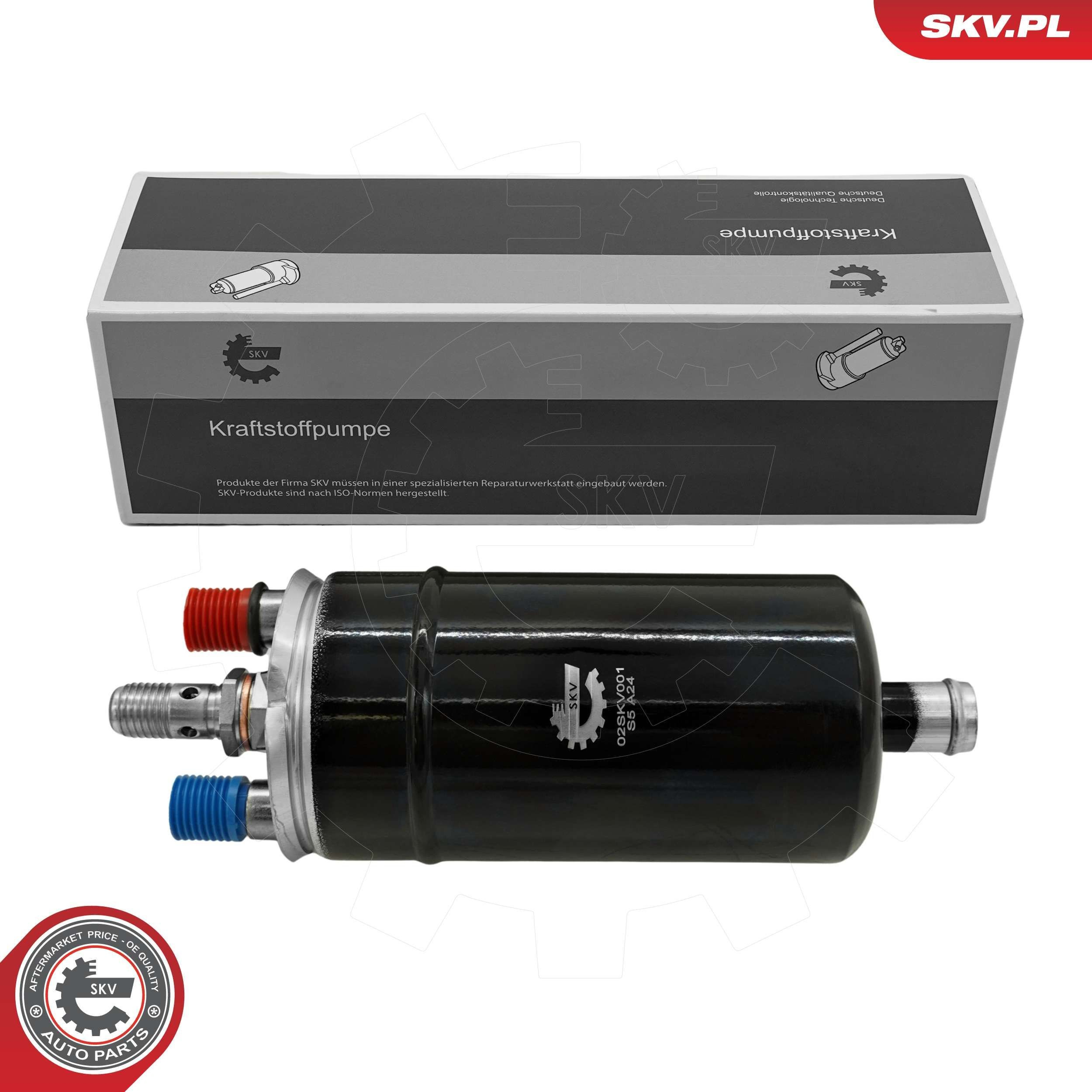 Паливний насос магістральний SKV 02SKV001 ціна, від 53.34 USD