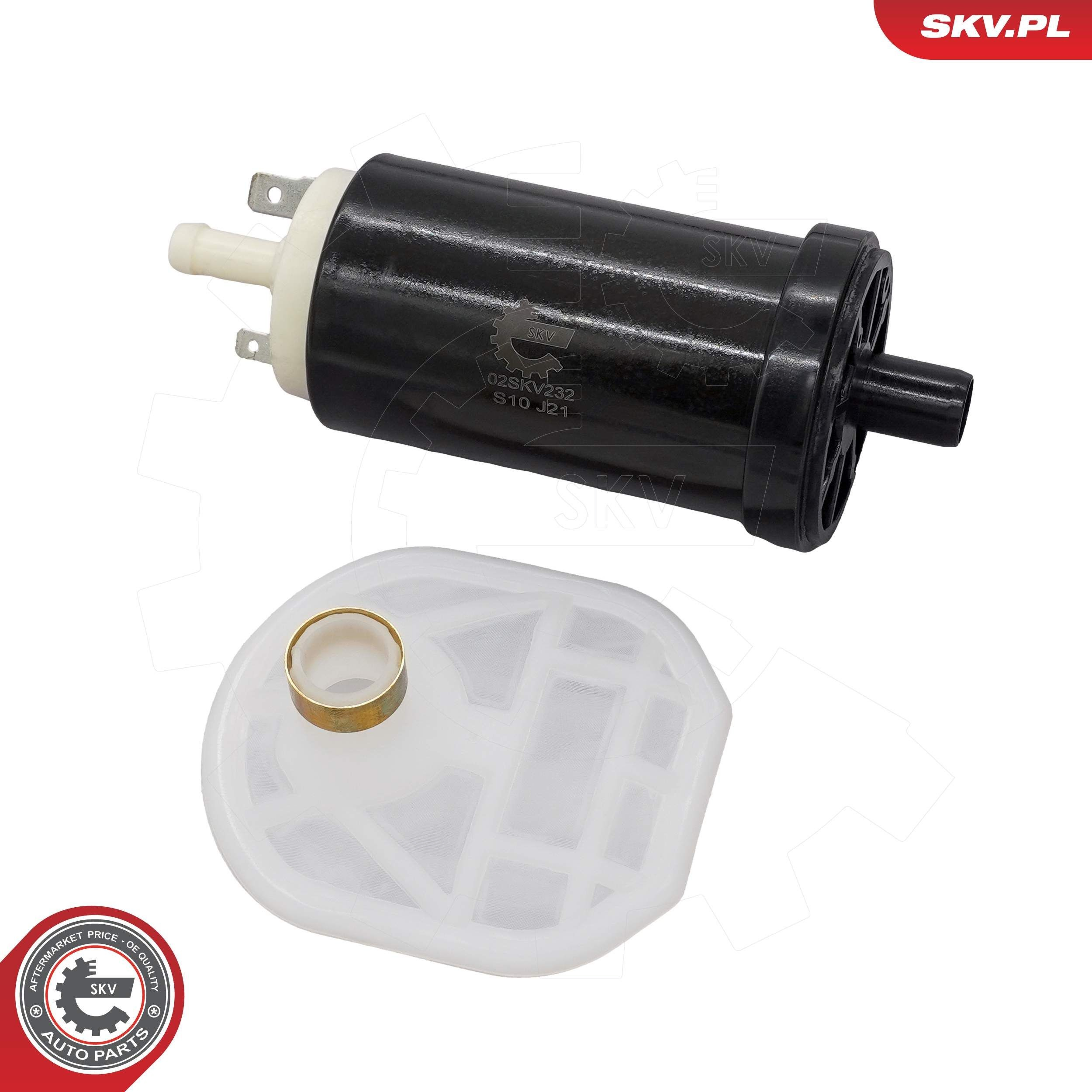 Паливний насос електричний, занурювальний SKV 02SKV232 ціна, від 18.82 USD