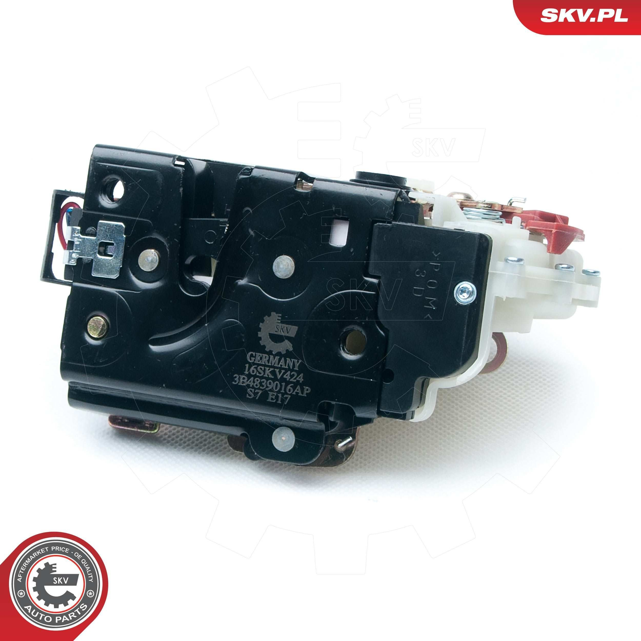 Купити 16SKV424 SKV Замок задньої дверї, правої