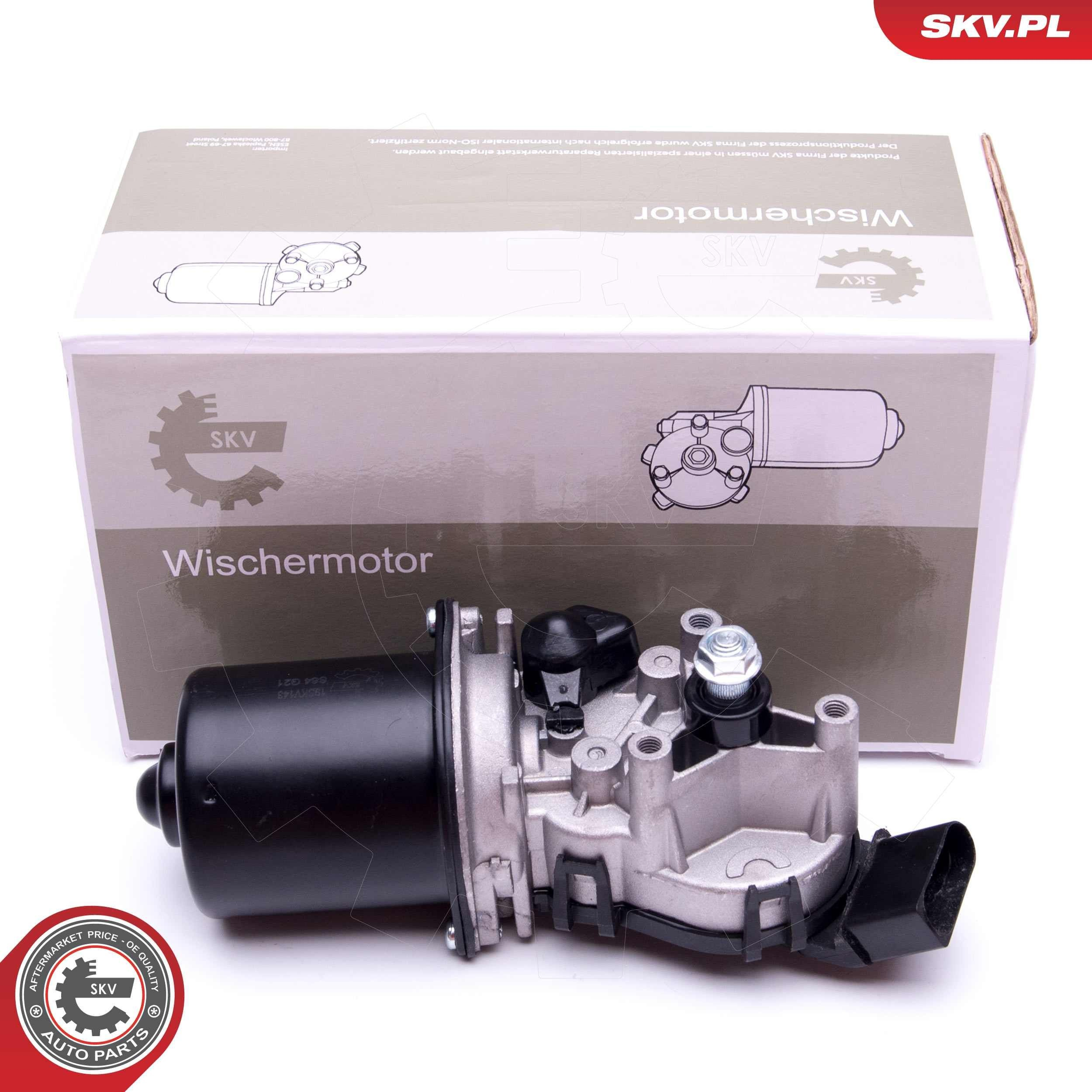 Двигун склоочисника лобового скла (трапеції) 19SKV143 SKV