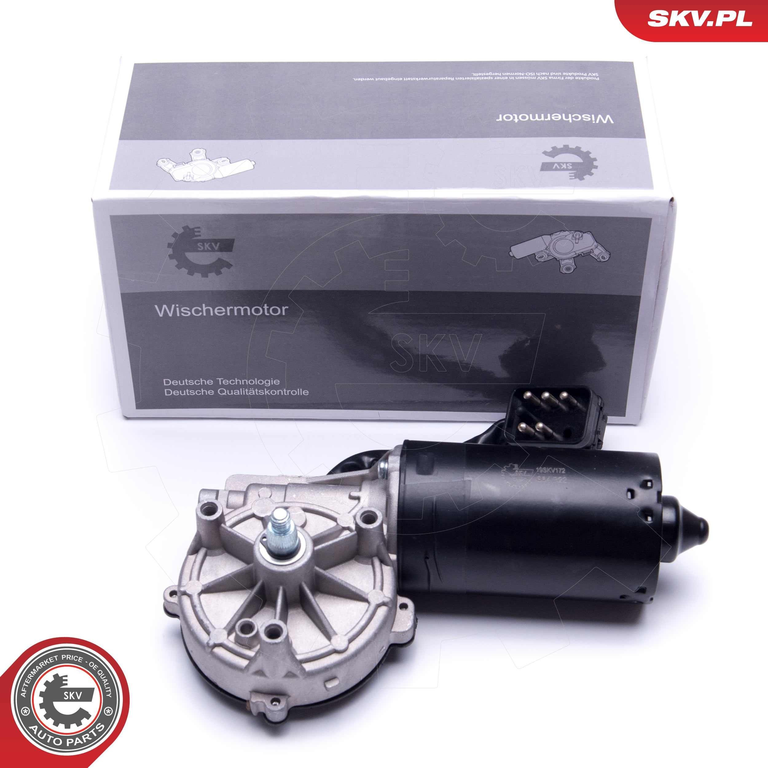 Двигун склоочисника лобового скла (трапеції) 19SKV172 SKV