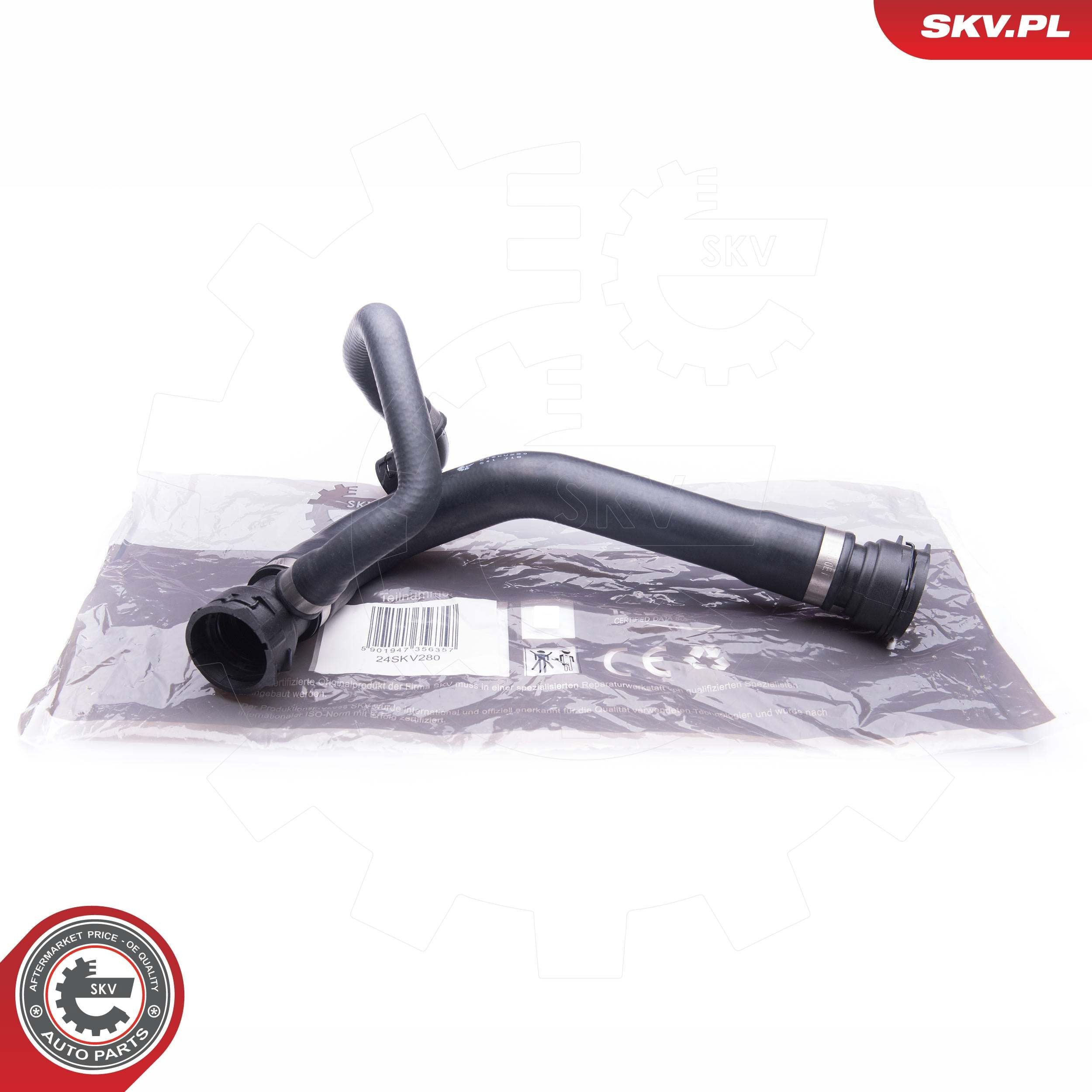 Патрубок системи охолодження SKV 24SKV280 ціна, від 34.45 USD