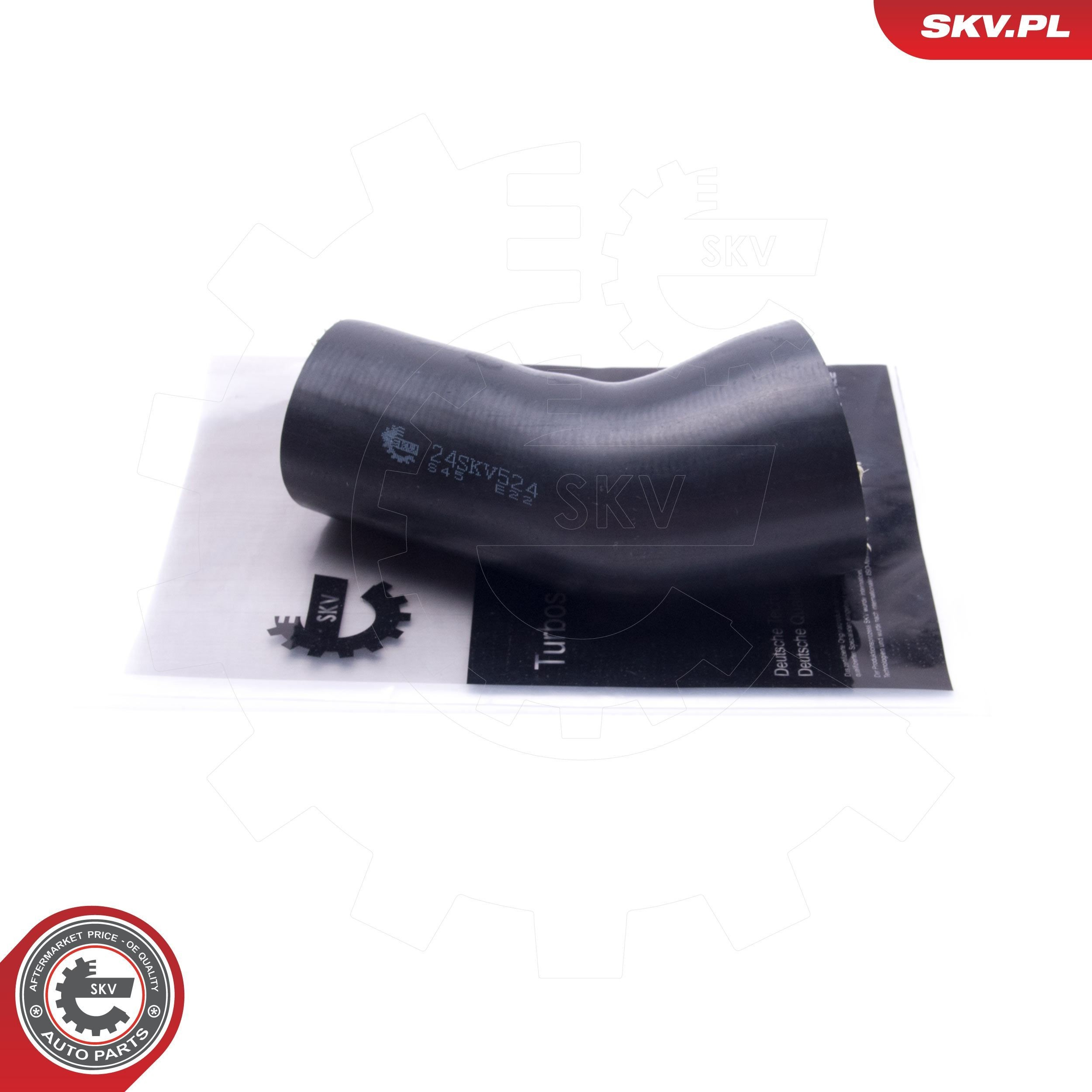 Шланг/патрубок интеркуллера SKV 24SKV524 ціна, від 17.79 USD