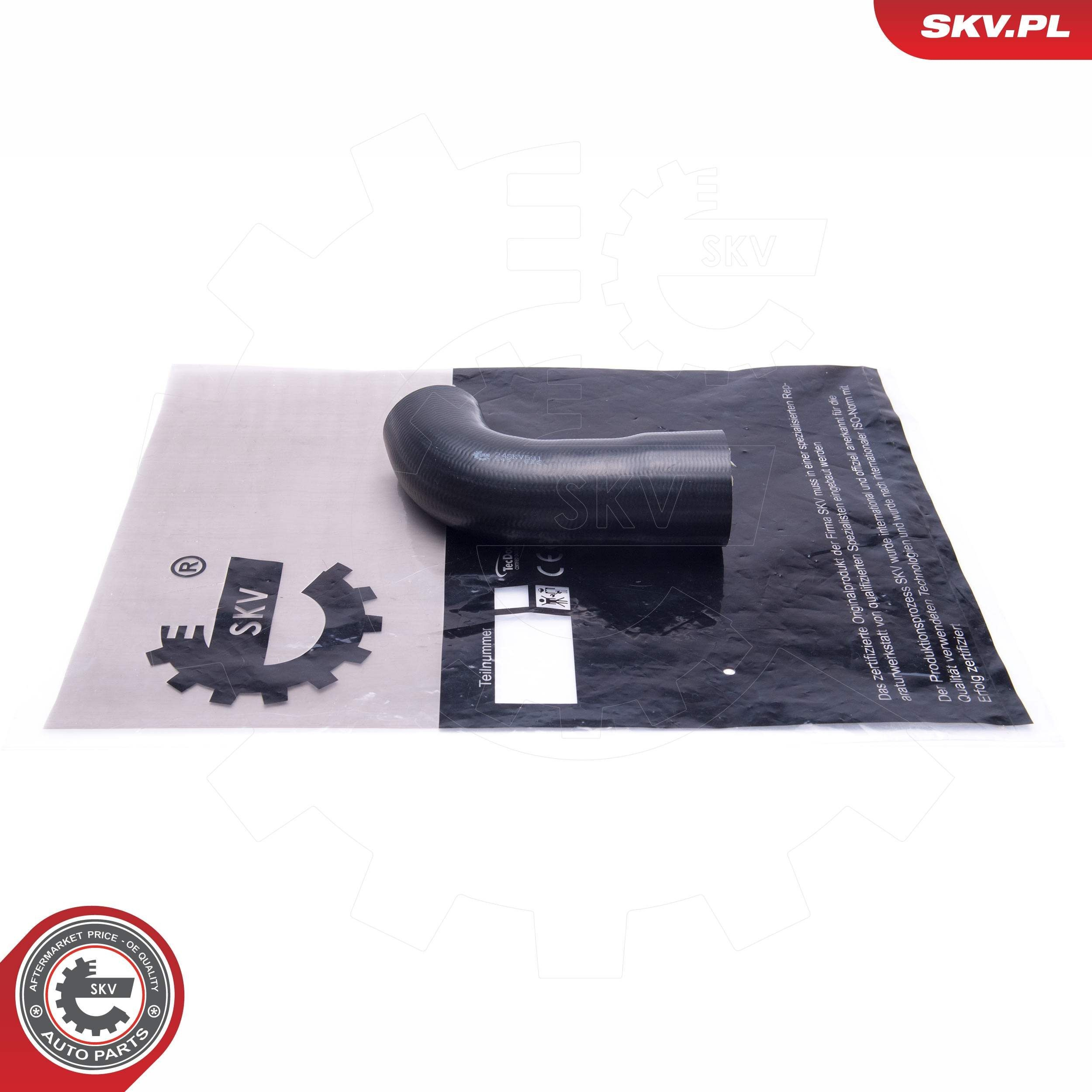 Шланг/патрубок интеркуллера SKV 24SKV531 ціна, від 17.51 USD