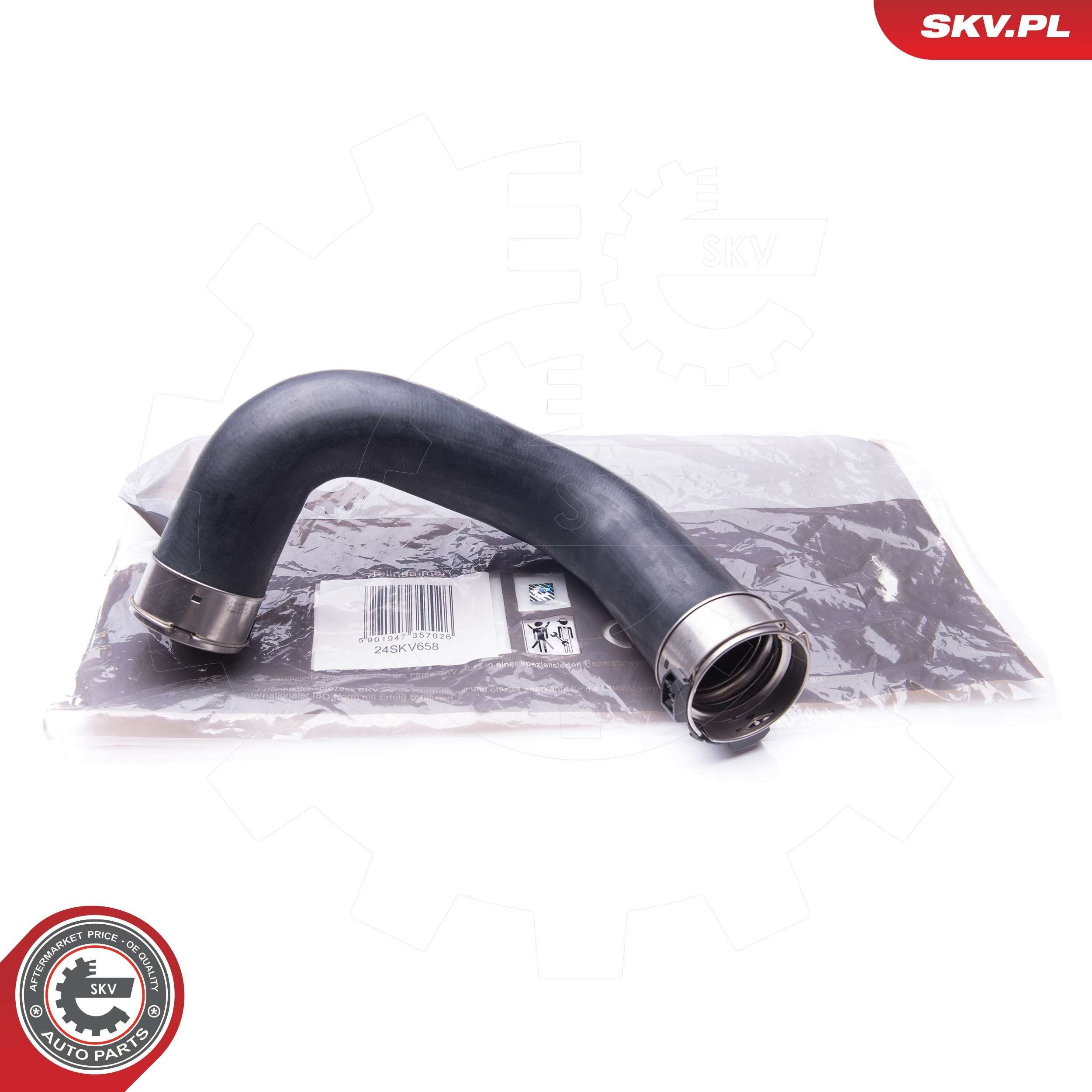 Купити 24SKV658 SKV Шланг/патрубок интеркуллера