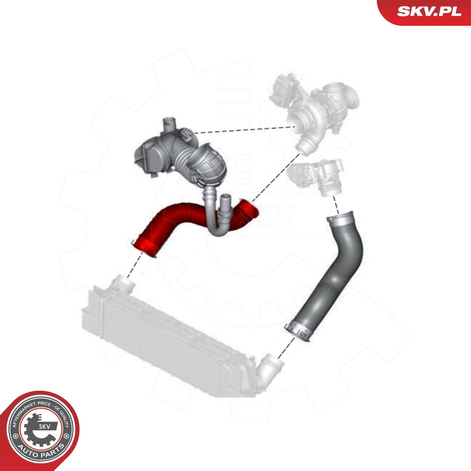 24SKV886 SKV Трубка, що нагнітається