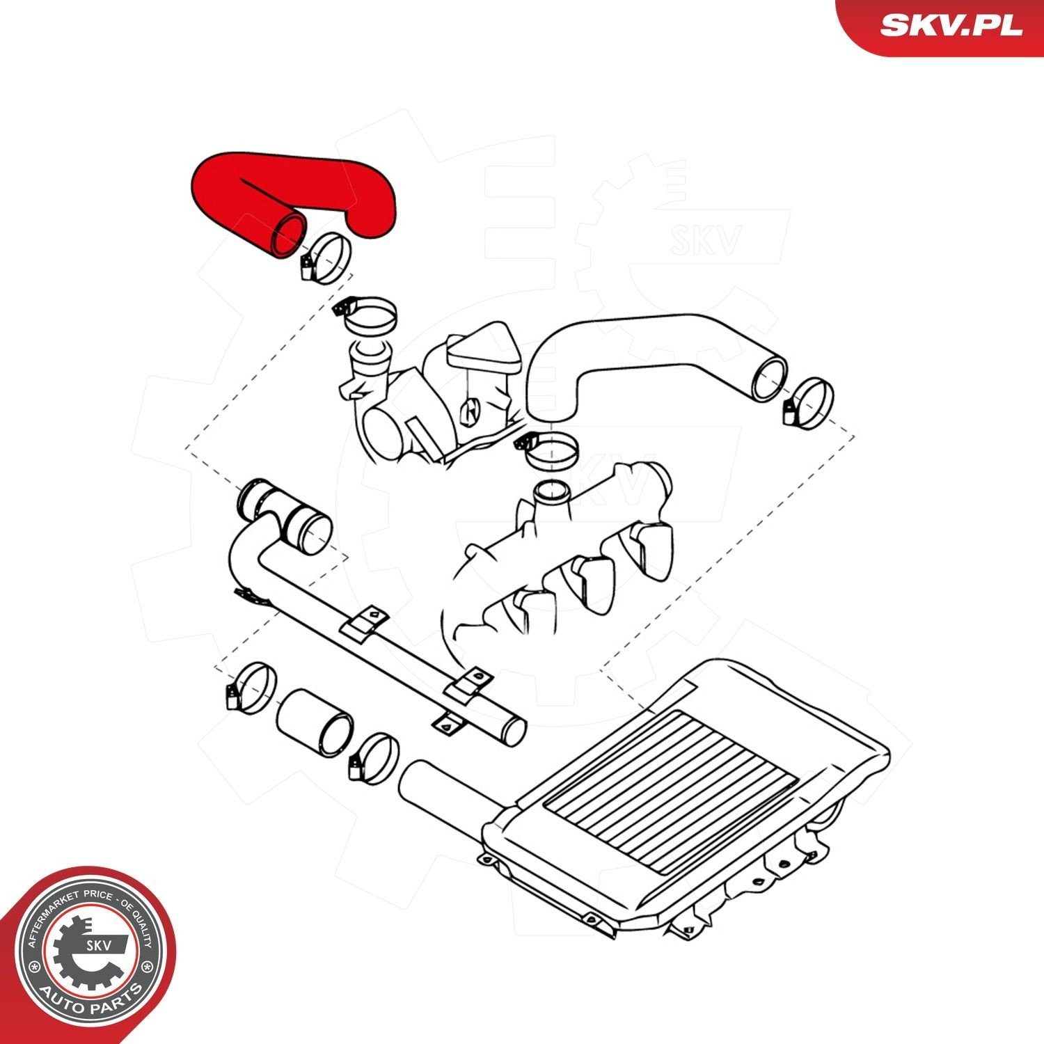 24SKV914 SKV Трубка, що нагнітається
