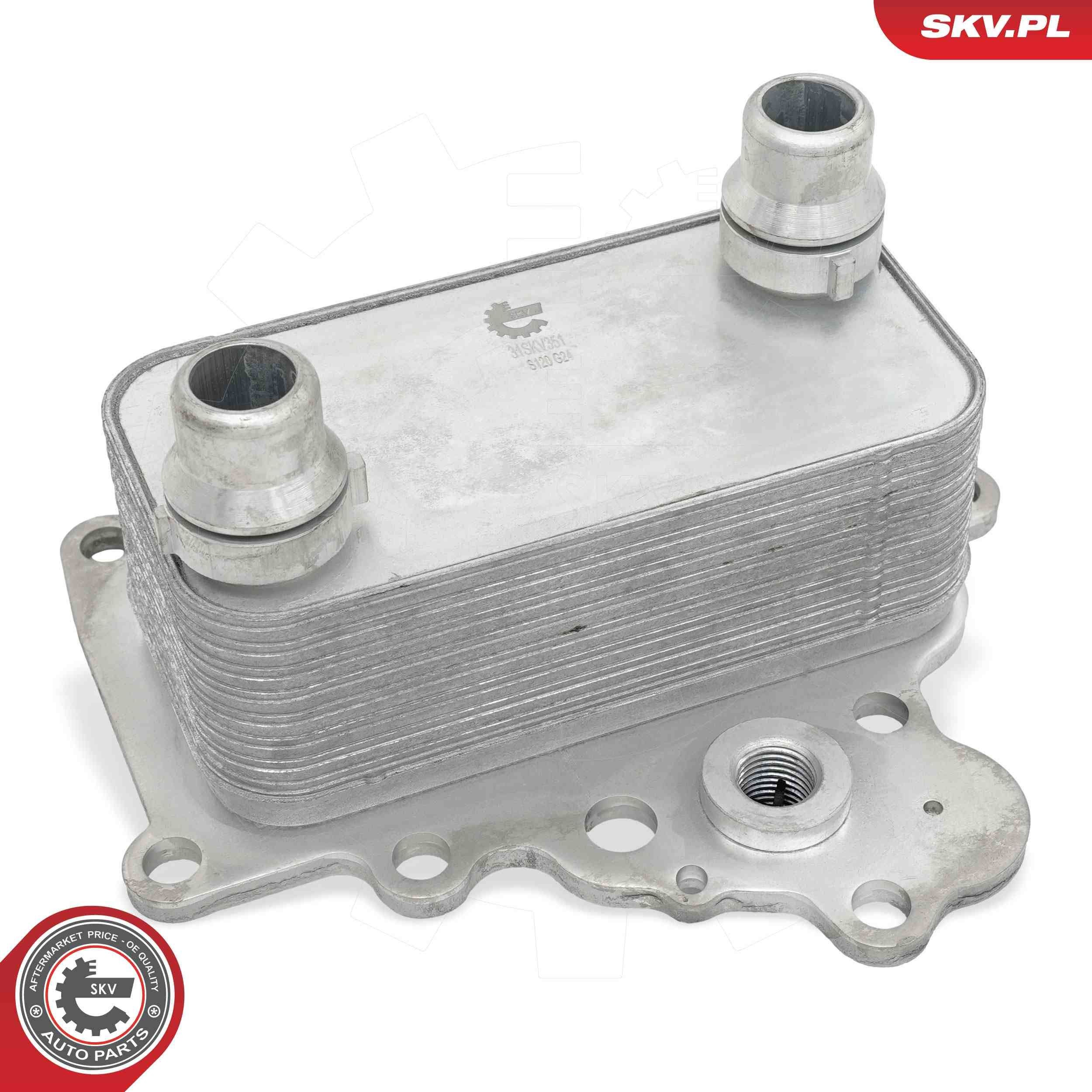 Купити 31SKV351 SKV Радіатор масляний (холодильник), під фільтром