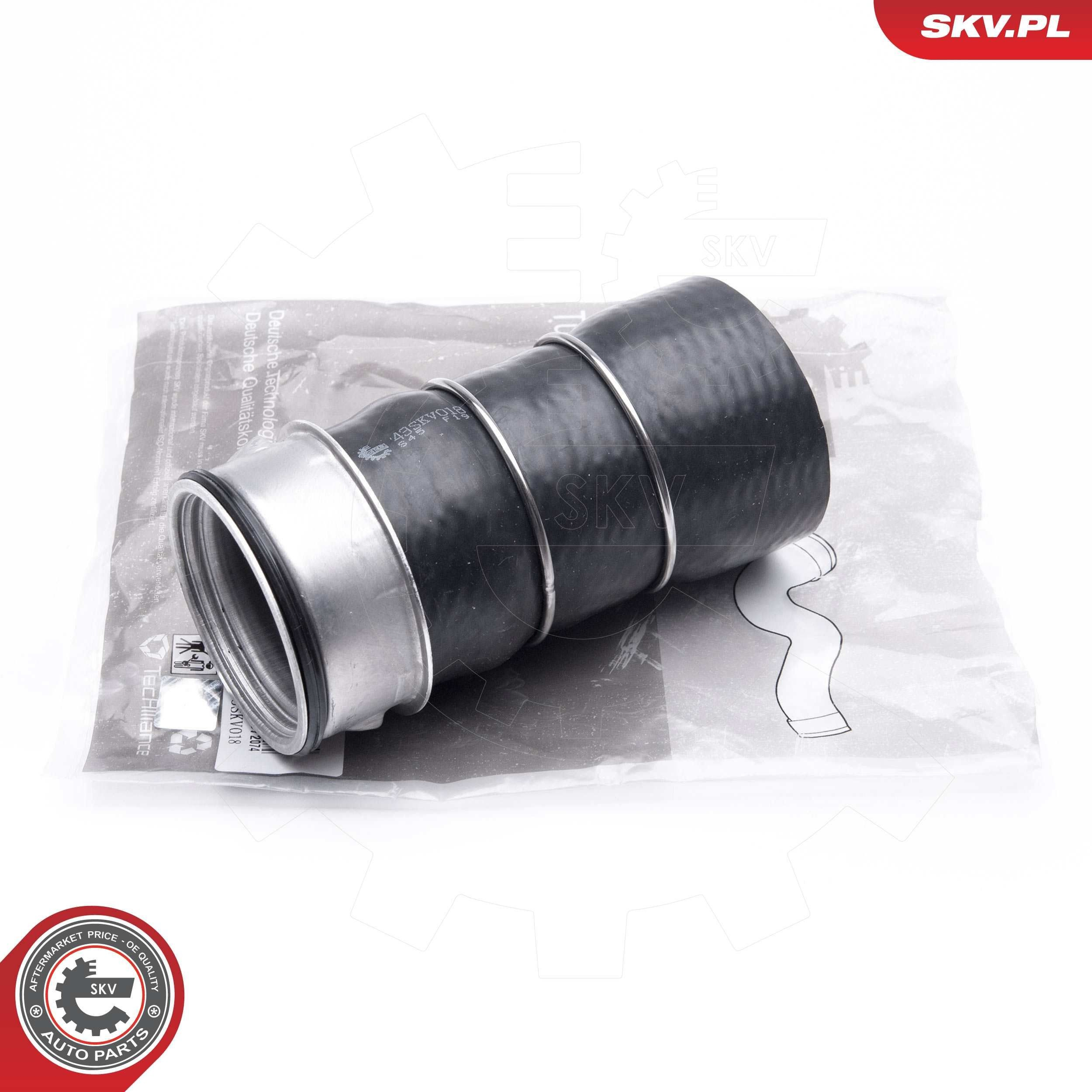 Шланг/патрубок интеркуллера SKV 43SKV018 ціна, від 17.66 USD