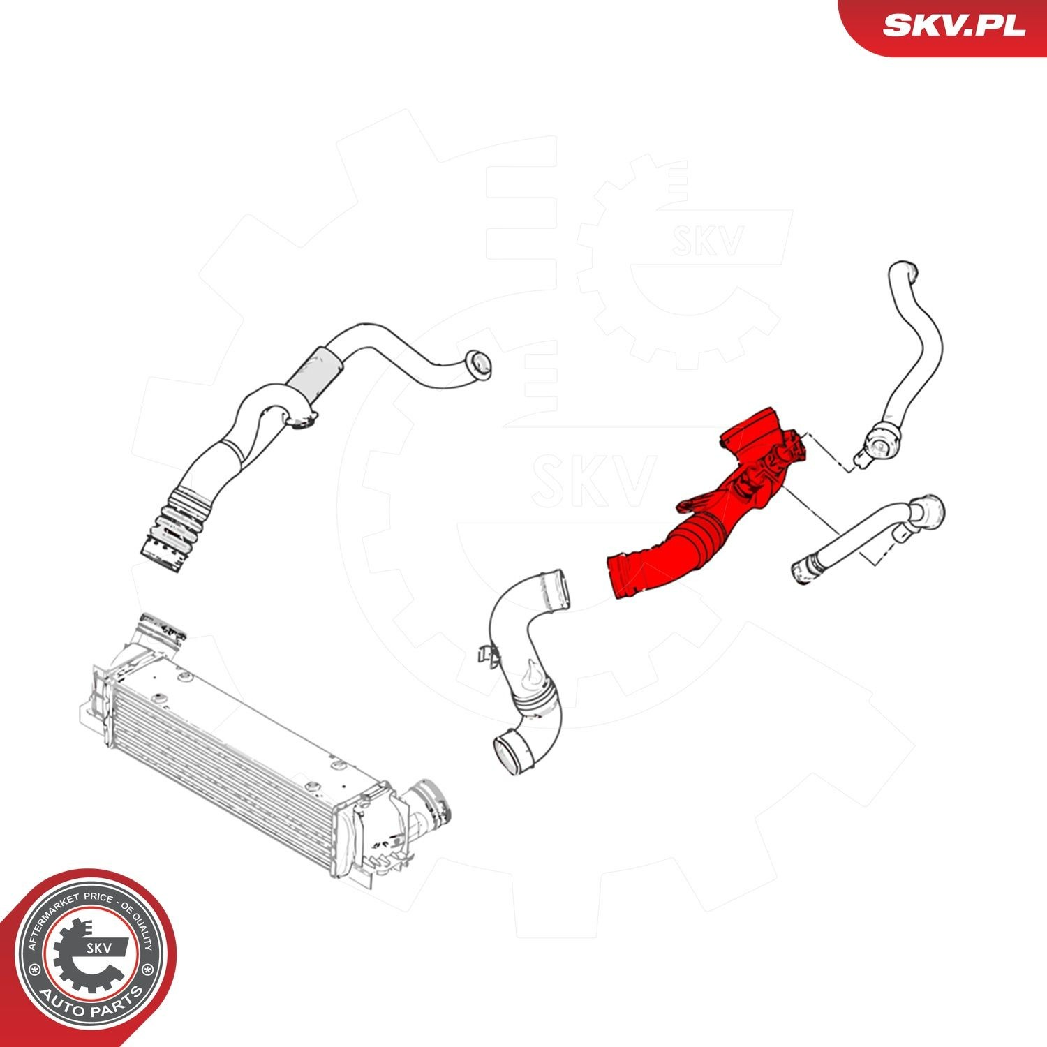 43SKV325 SKV Трубка, що нагнітається