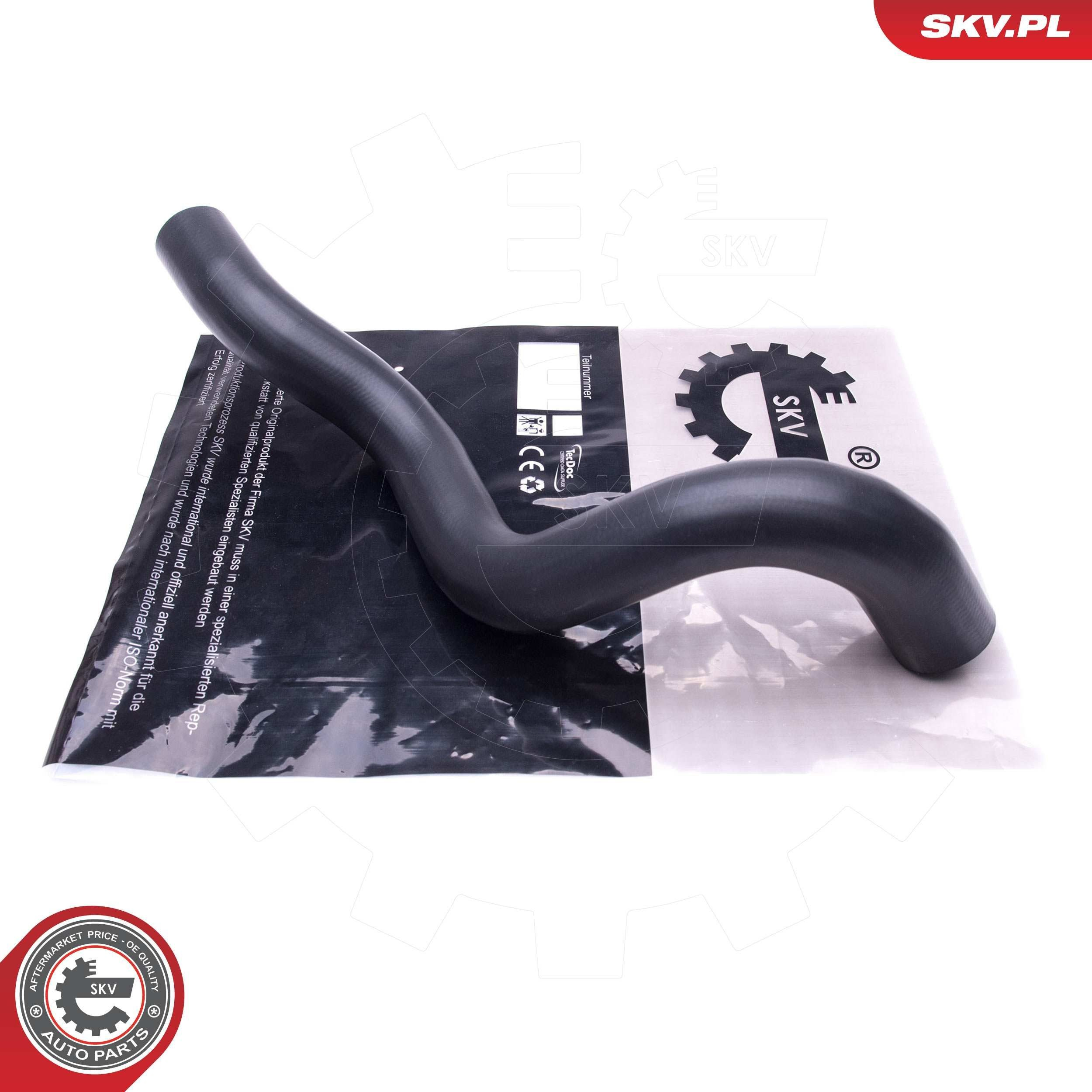 43SKV612 SKV Шланг/патрубок радіатора охолодження, нижній