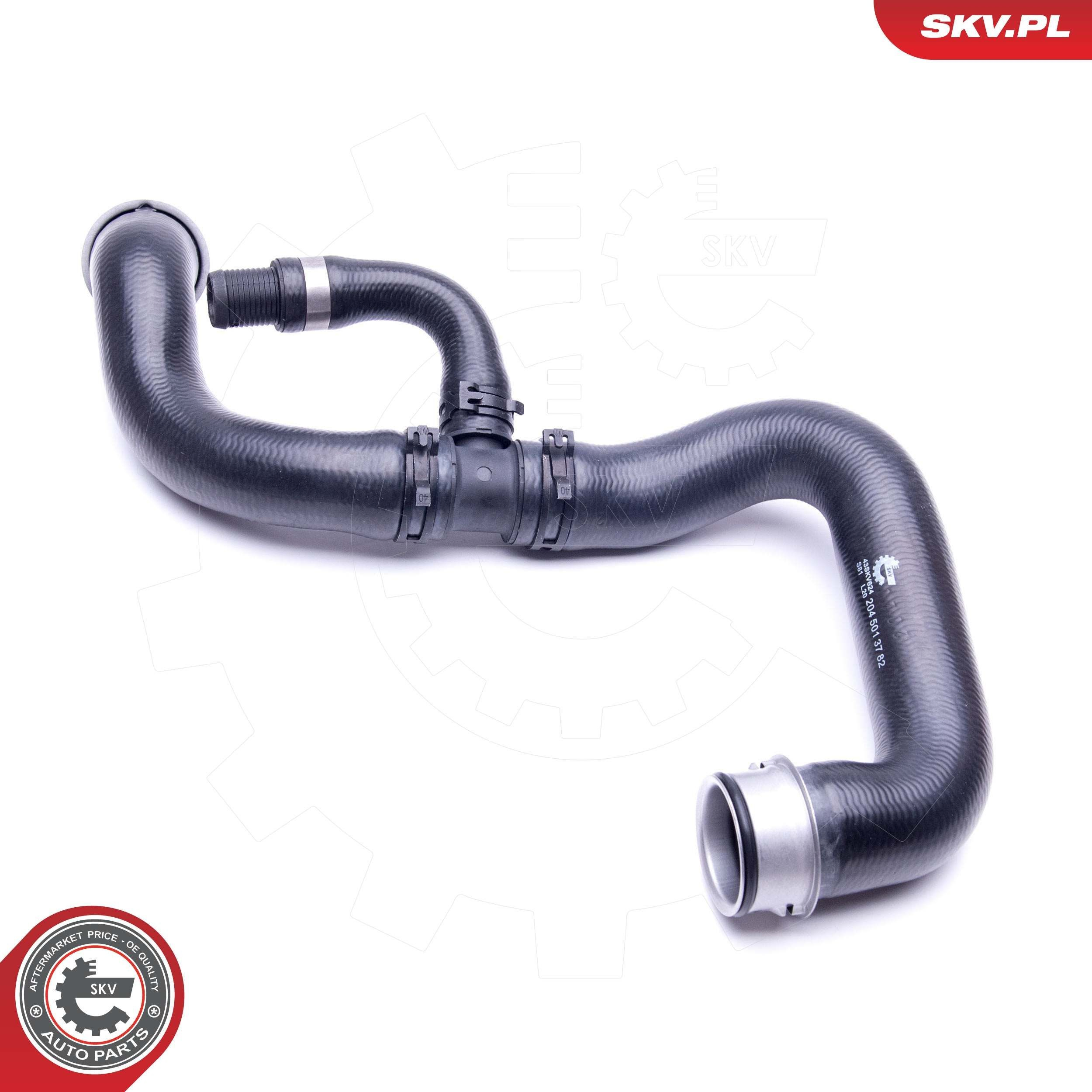 Шланг/патрубок радіатора охолодження, нижній SKV 43SKV624