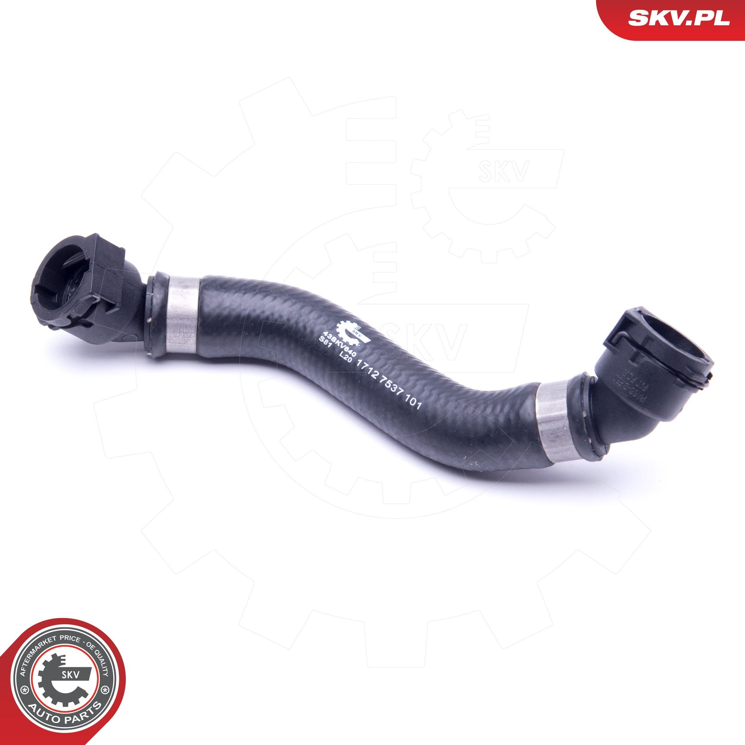 43SKV640 SKV Шланг/патрубок радіатора охолодження, нижній
