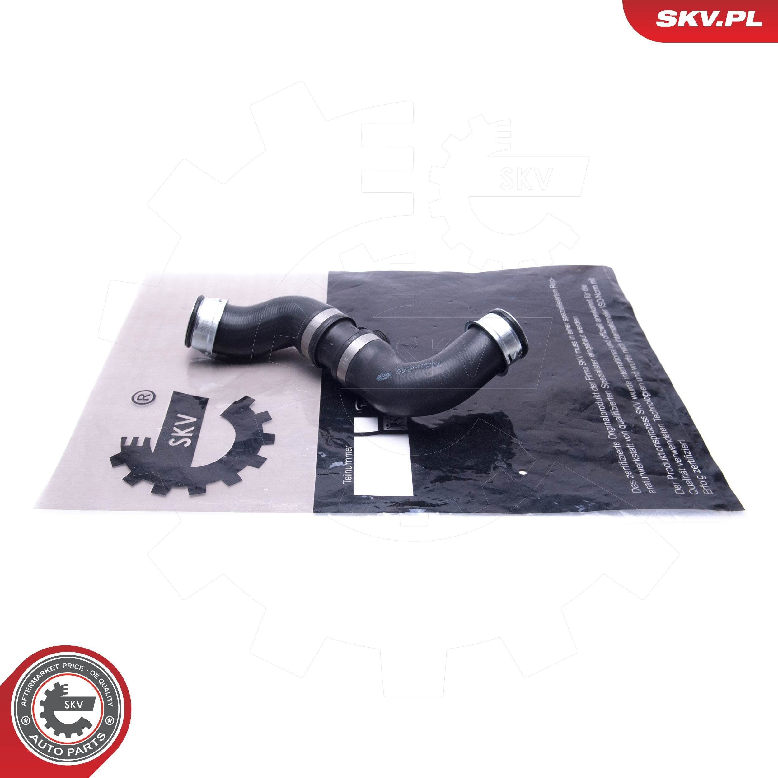 43SKV667 SKV Шланг/патрубок радіатора охолодження, нижній