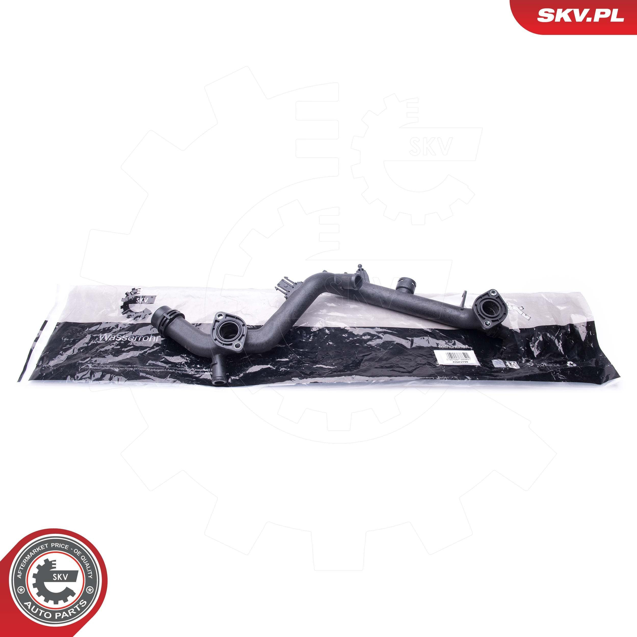 Патрубок системи охолодження SKV 43SKV799