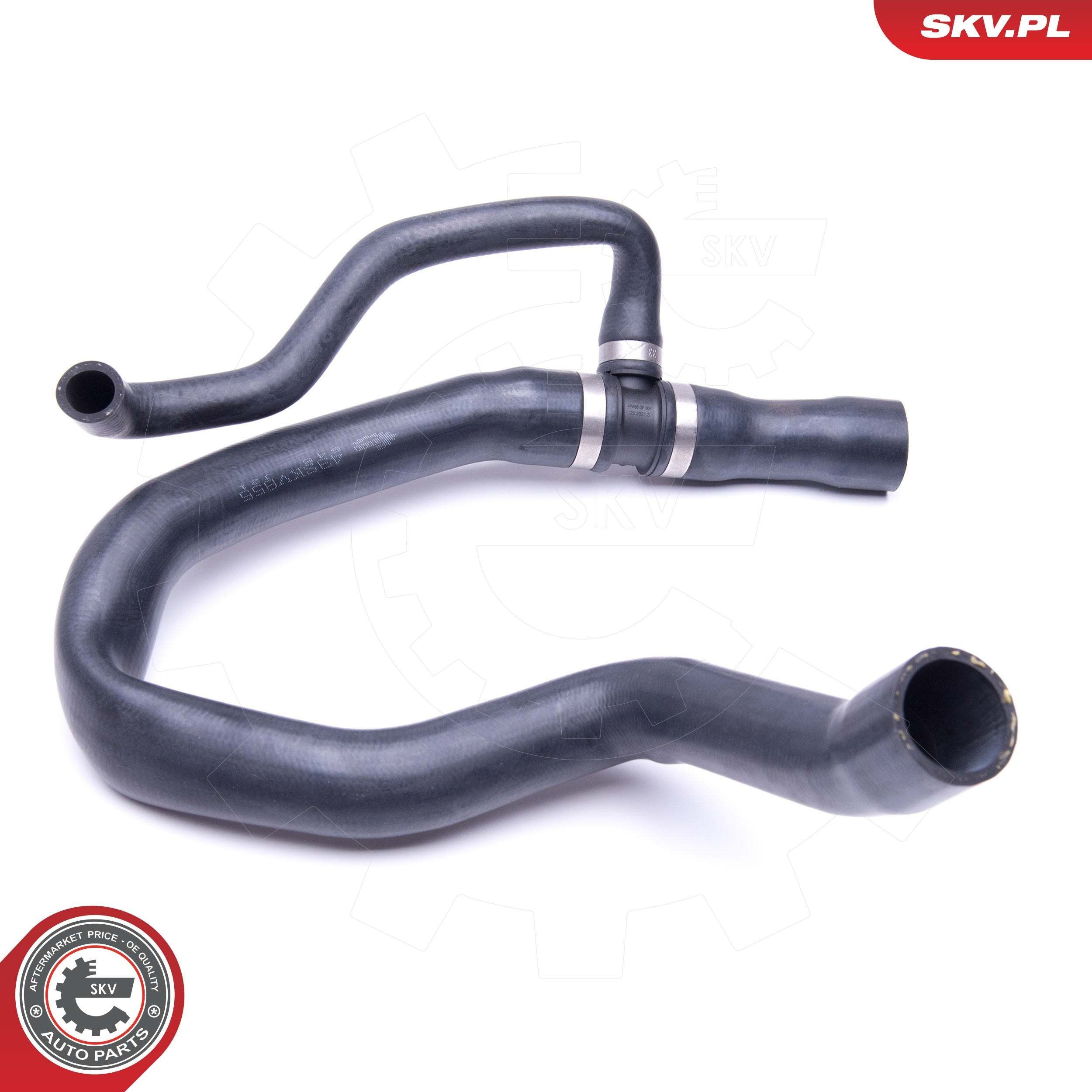 Купити 43SKV855 SKV Шланг/патрубок радіатора охолодження, нижній