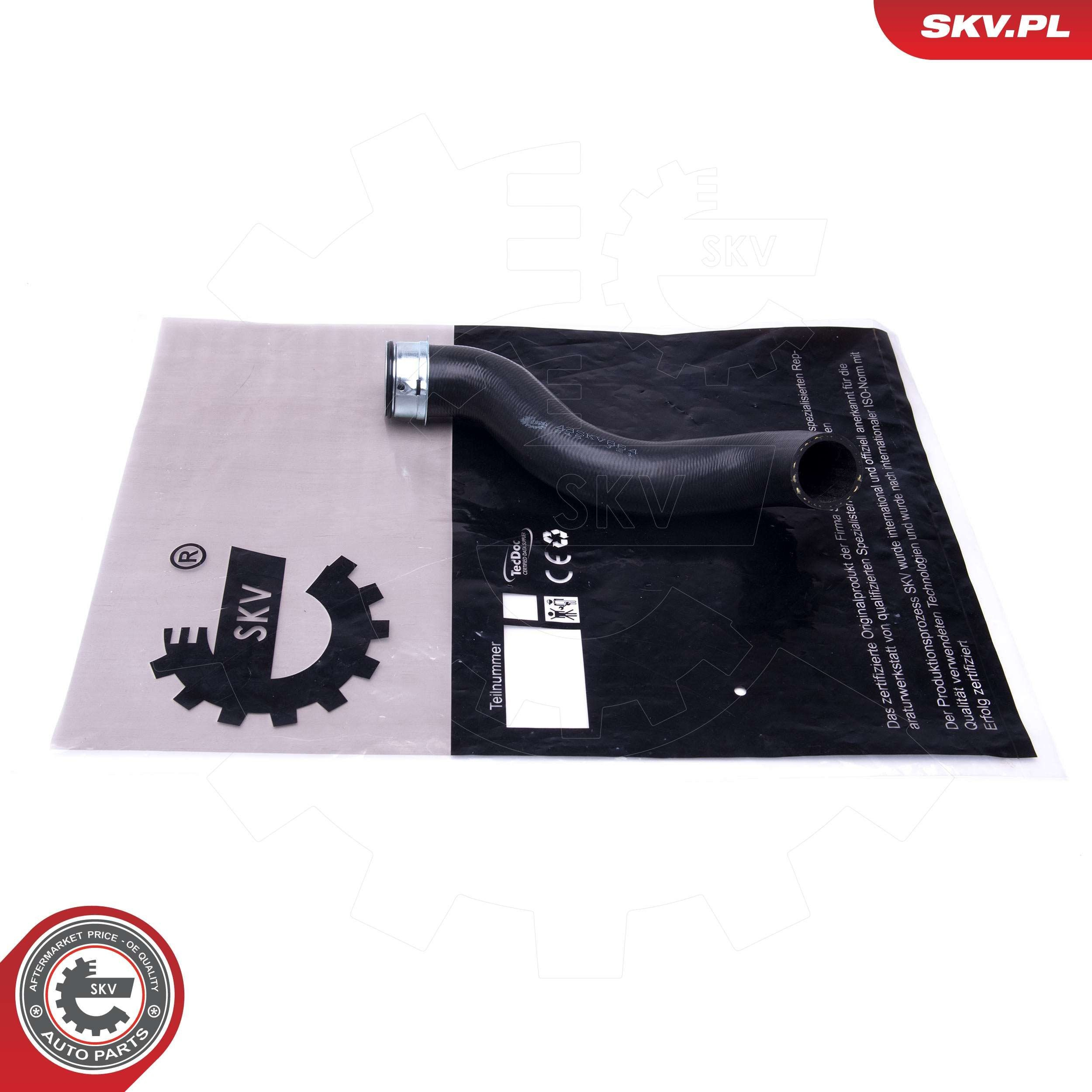 Шланг/патрубок радіатора охолодження, нижній SKV 43SKV864