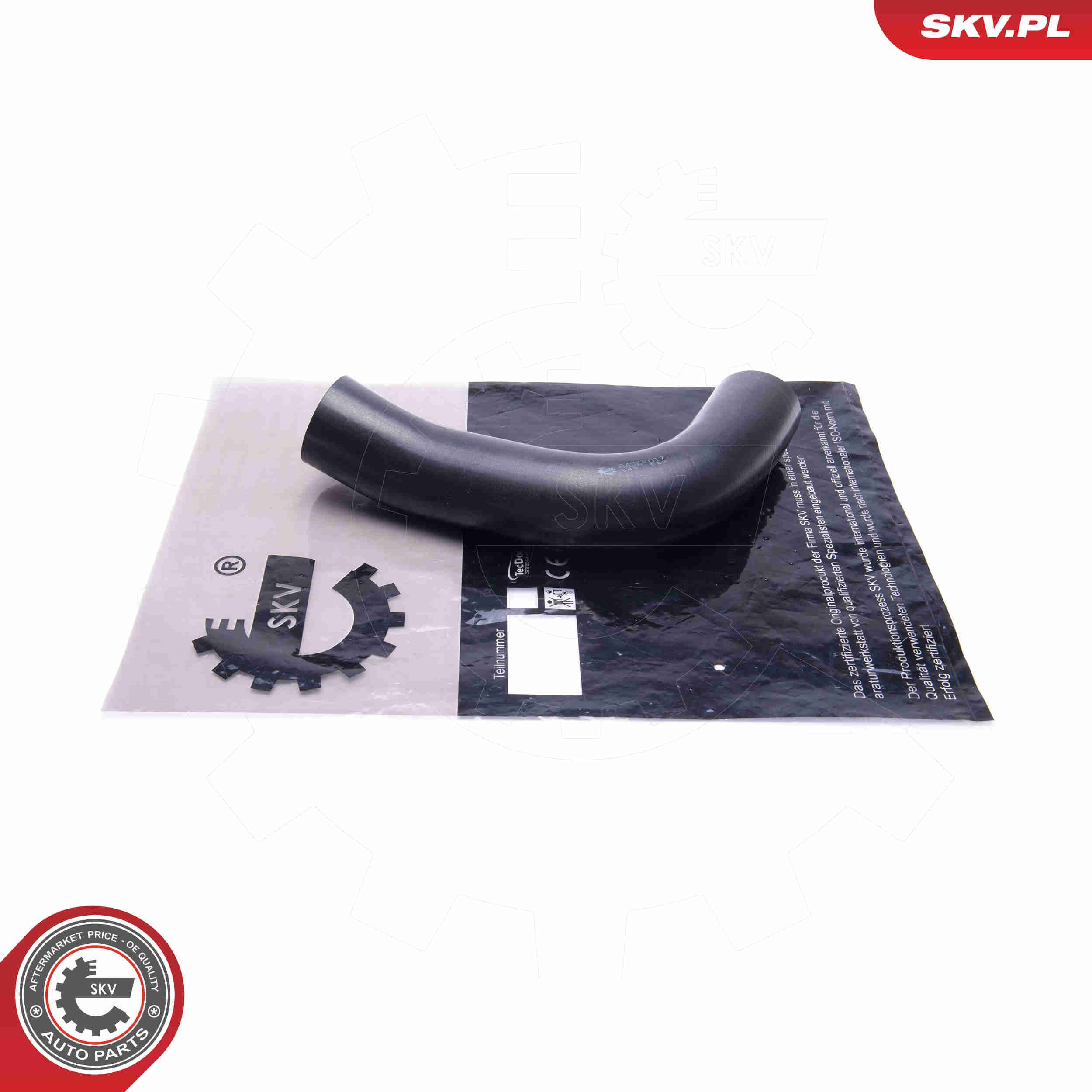 54SKV017 SKV Шланг/патрубок интеркуллера