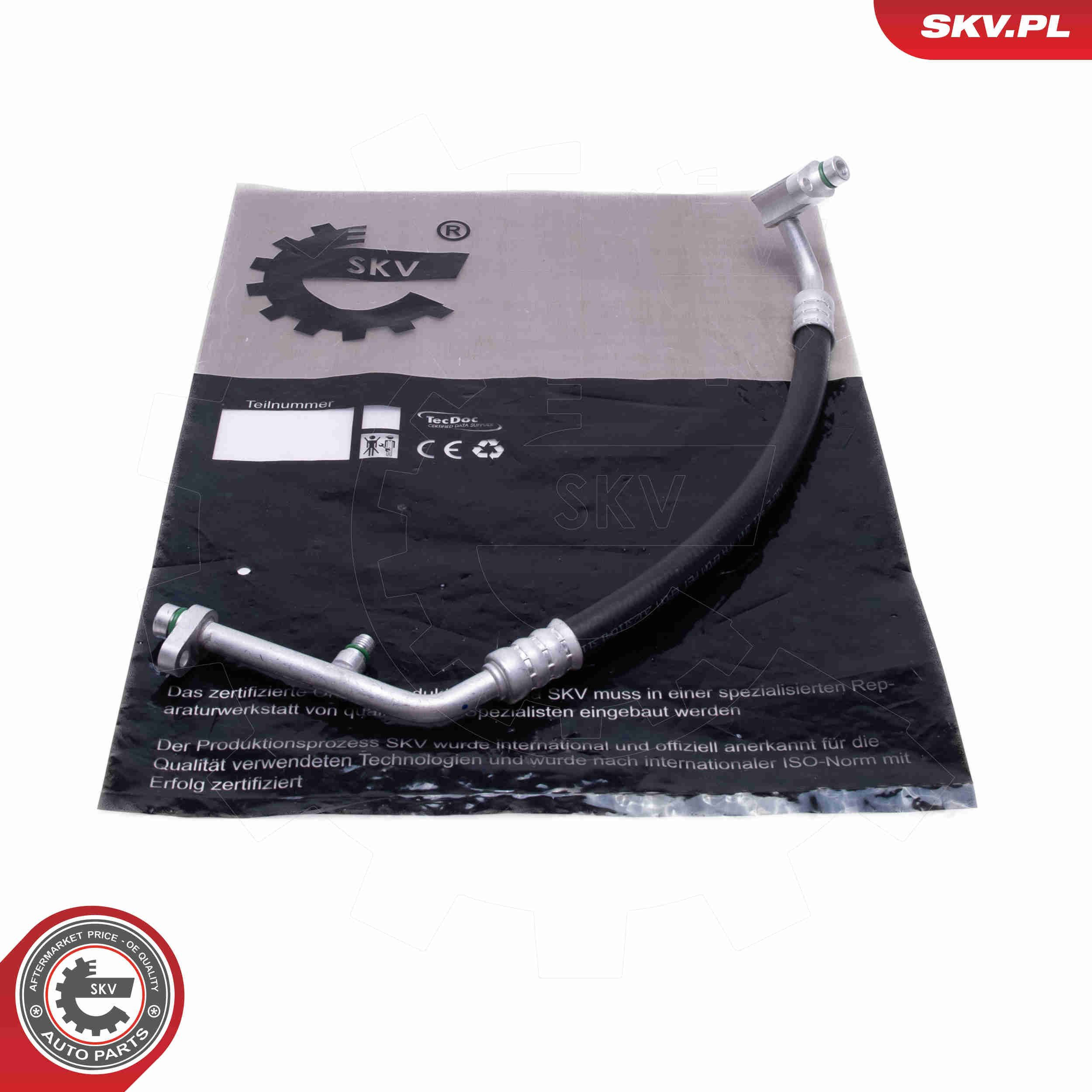 Купити 54SKV673 SKV Шланг кондиціонера, від компресора до радіатора