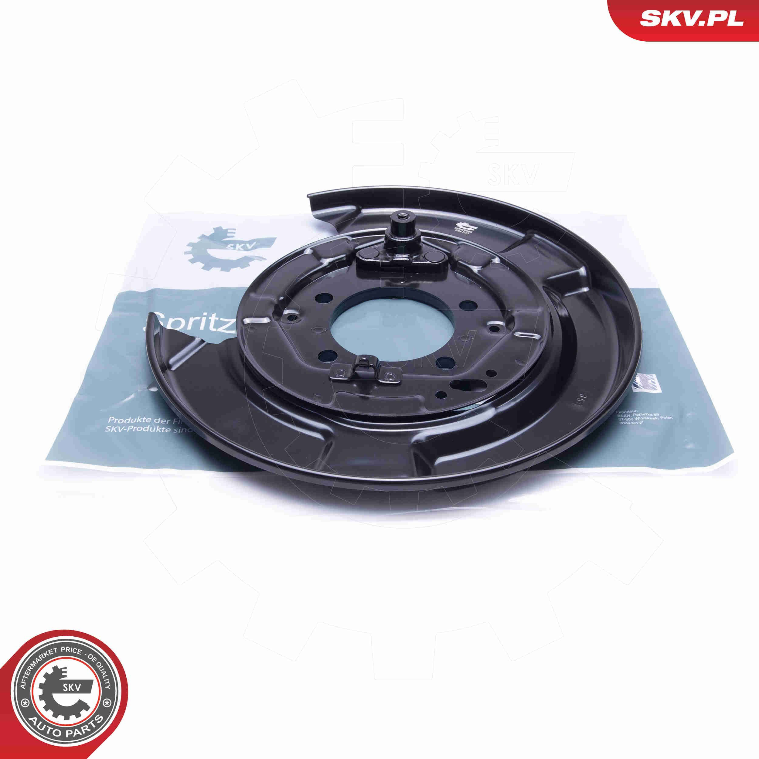 Захист гальмівного диска заднього, правий SKV 57SKV655