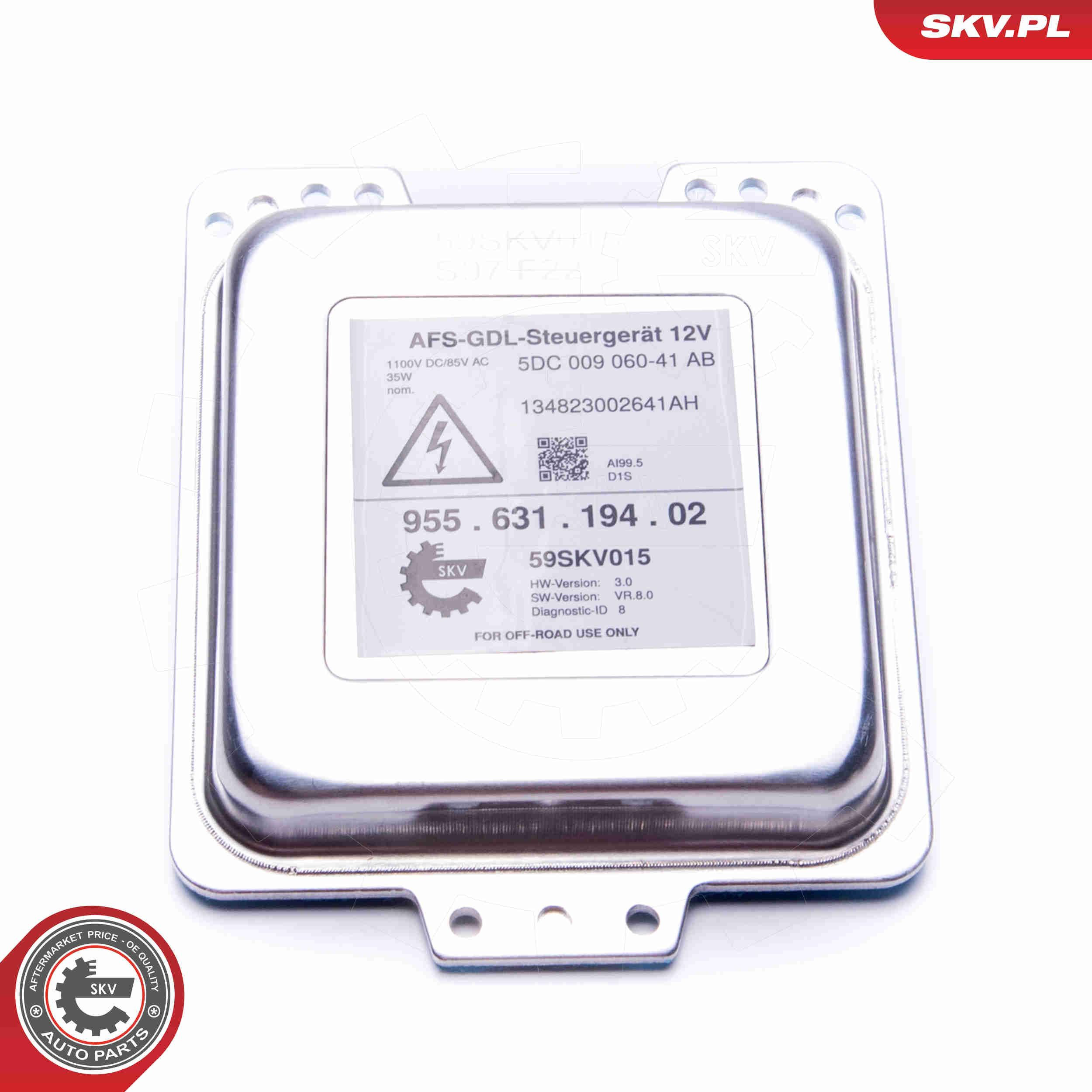 Блок розпалювання, ксенон SKV 59SKV015 ціна, від 244.75 USD