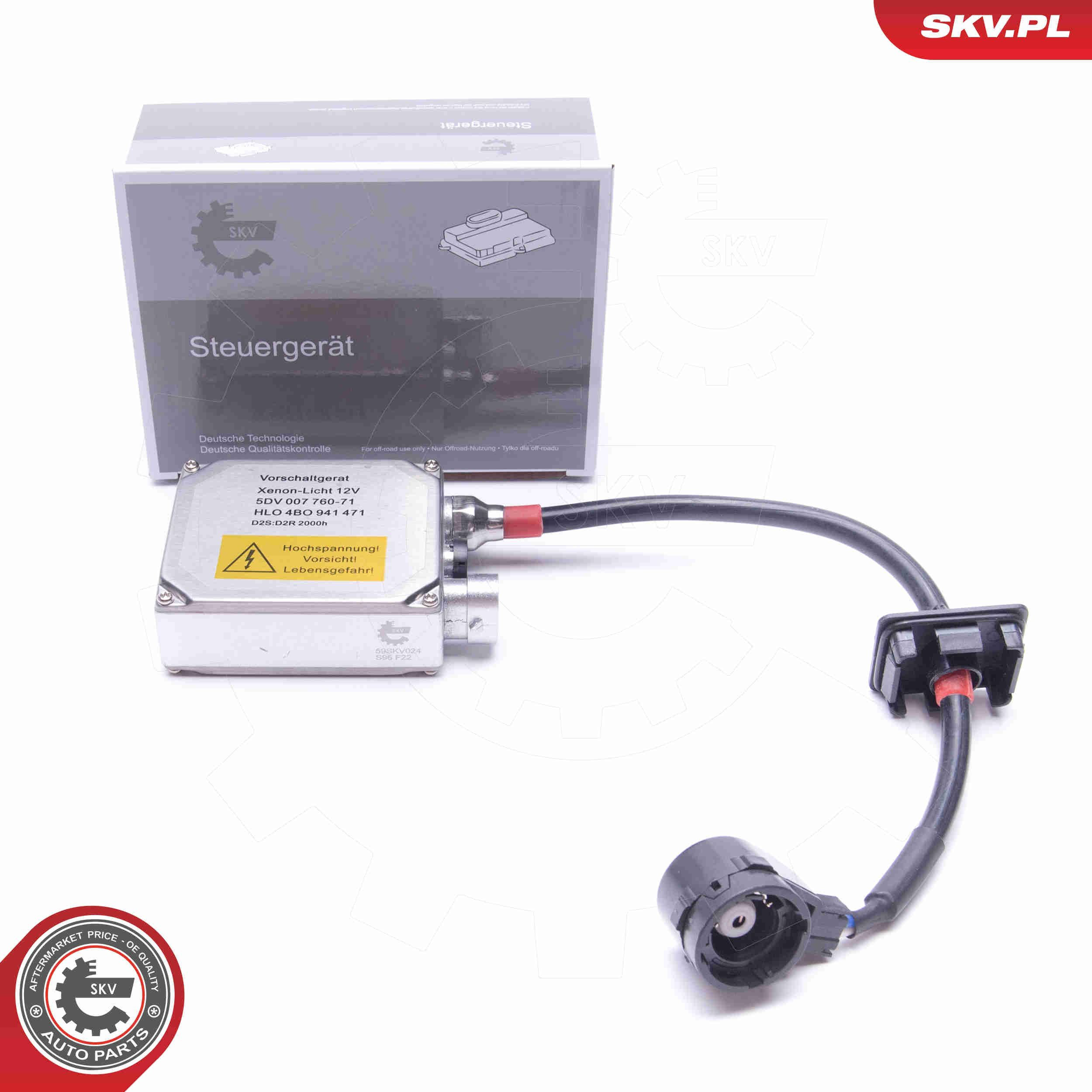Блок розпалювання, ксенон SKV 59SKV024