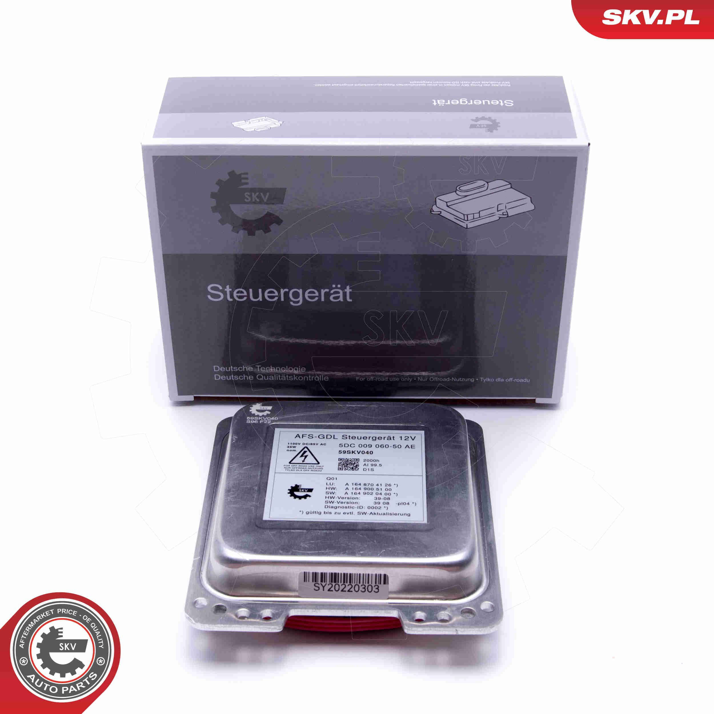 Купити 59SKV040 SKV Модуль керування (ЕБУ)  адаптивного освітлення правої фари