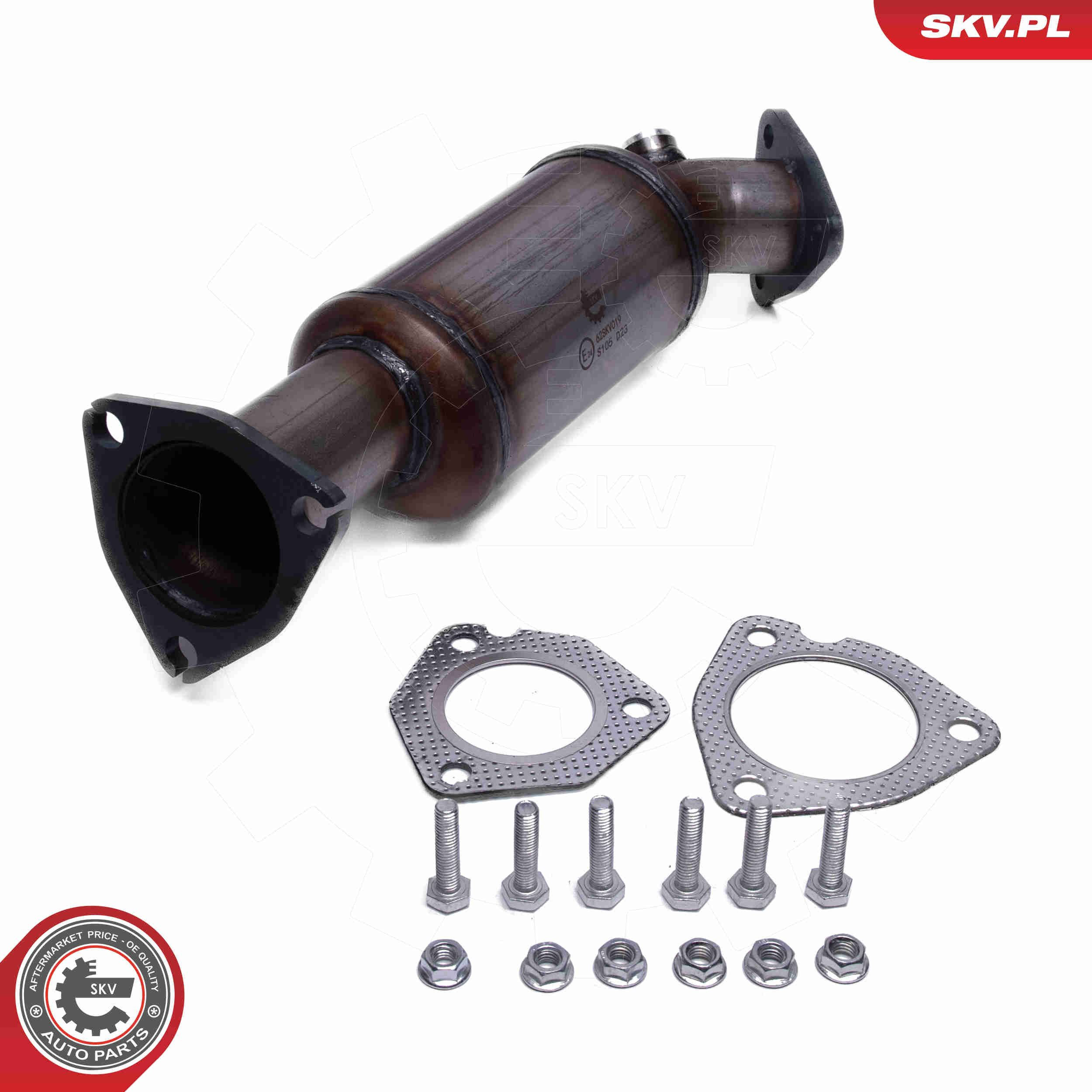 62SKV019 SKV Каталітичний нейтралізатор відпрацьованих газів