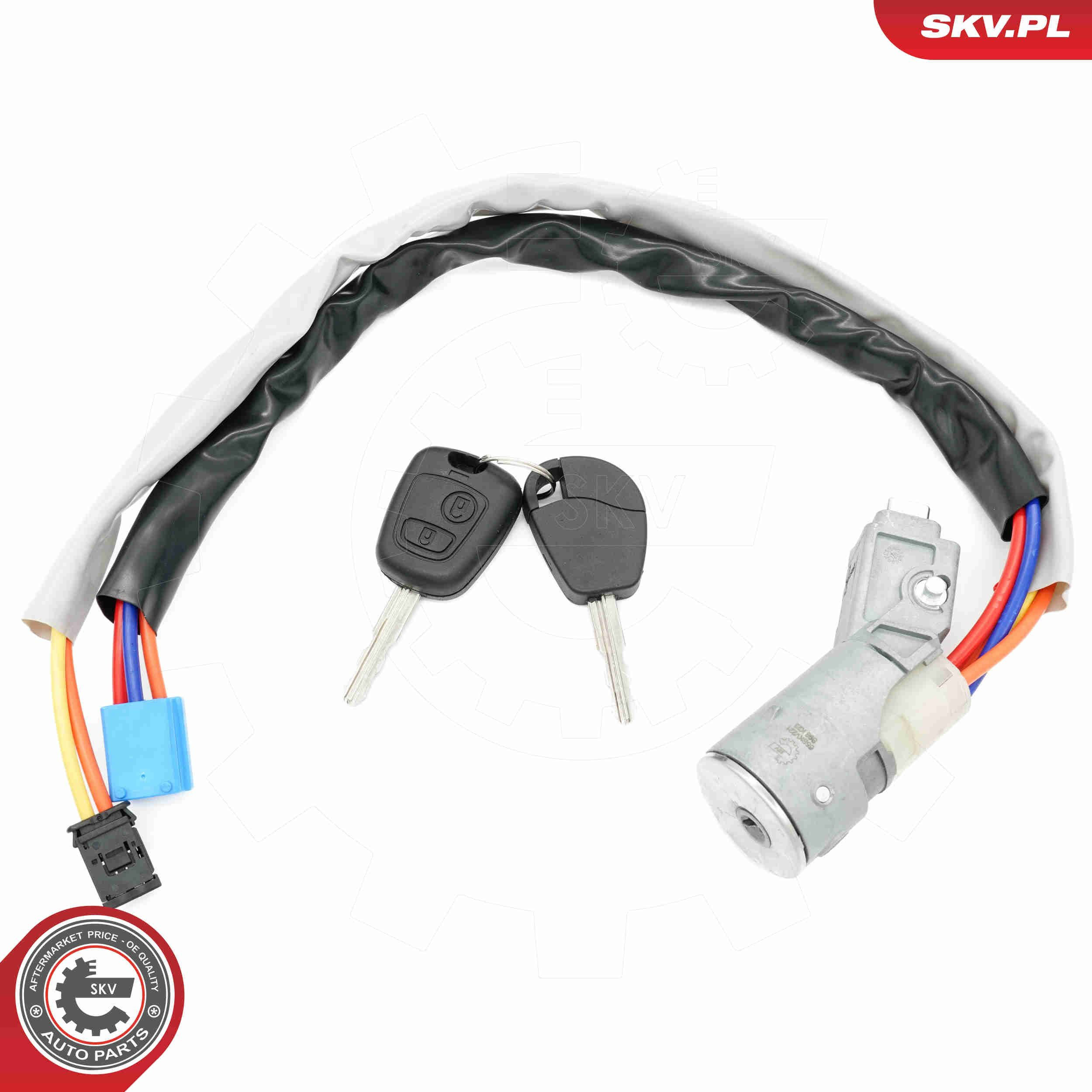 Замок дверей і запалювання з ключами, комплект 65SKV221 SKV