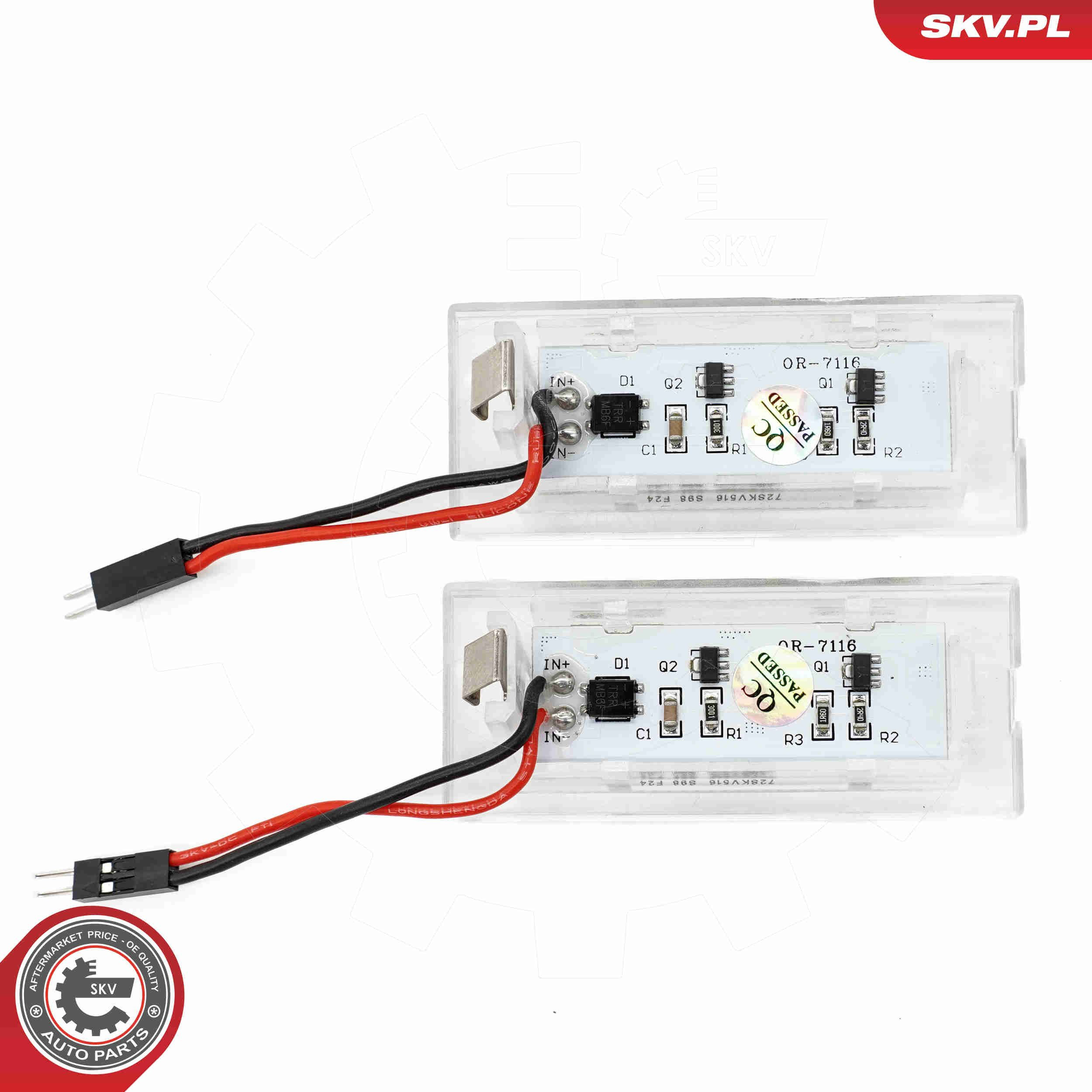 Купити L042100006LED Depo/Loro/Abakus Ліхтар підсвічування заднього номерного знака