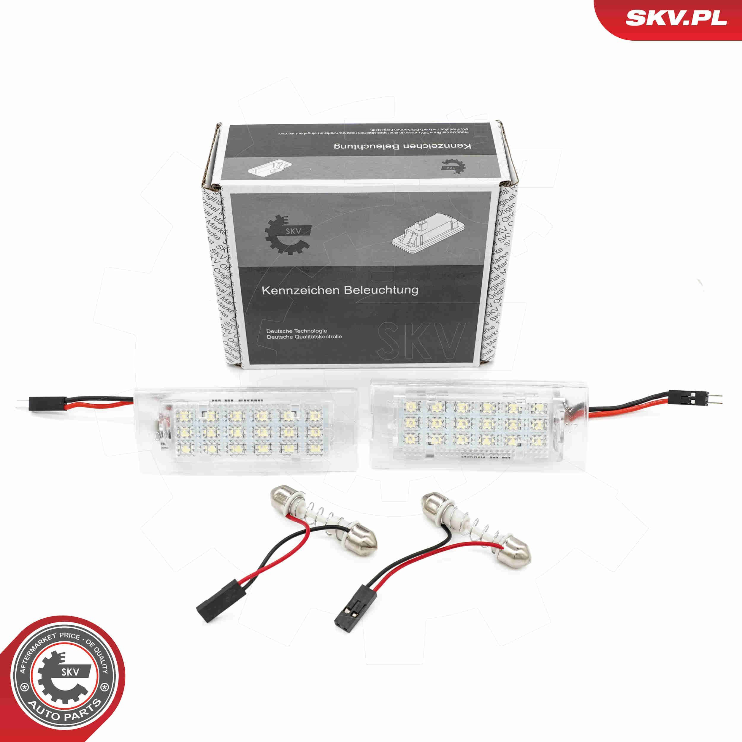 Ліхтар підсвічування заднього номерного знака Depo/Loro/Abakus L042100006LED