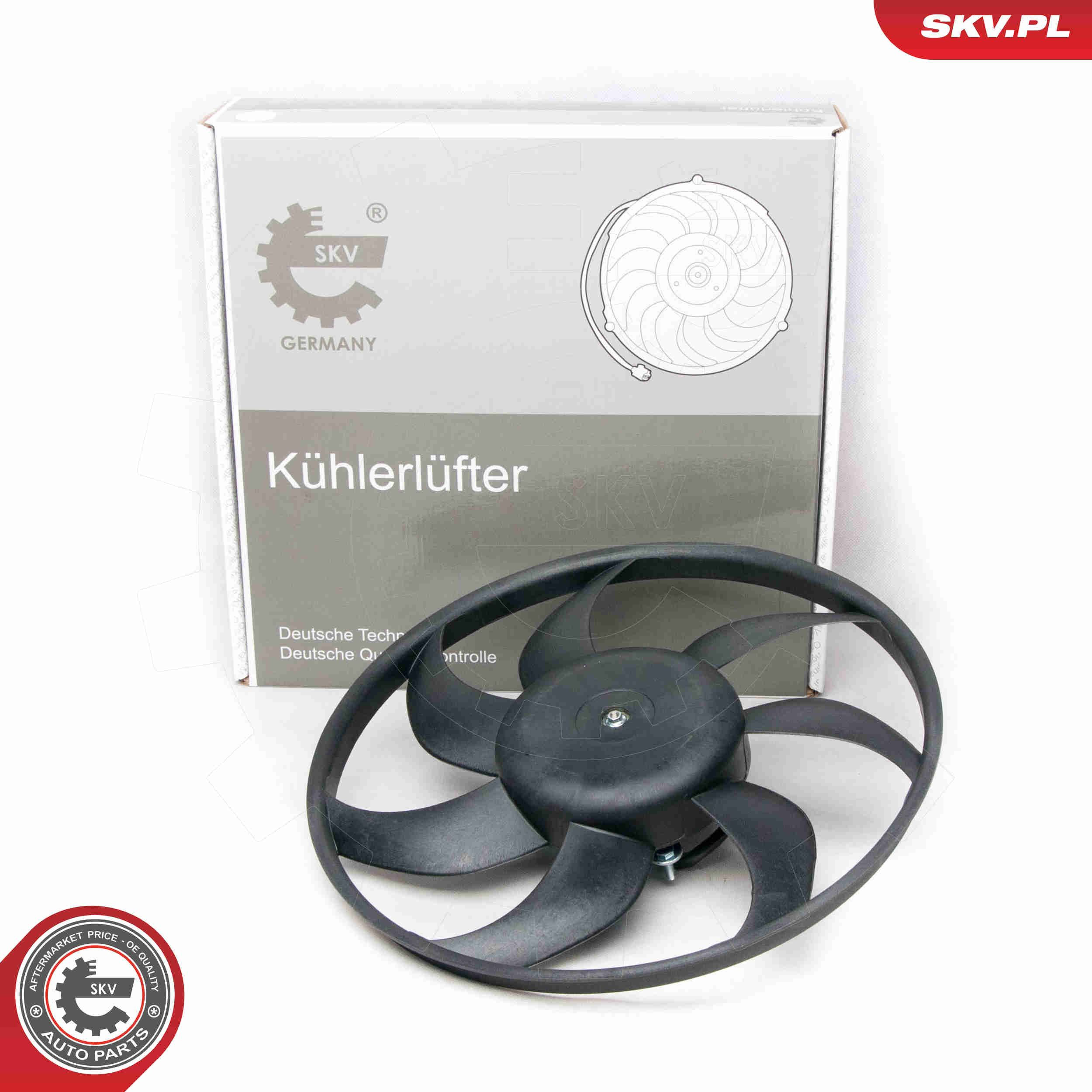 Купити 96SKV011 SKV Електровентилятор охолодження в зборі (двигун + крильчатка)