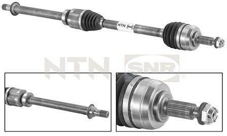DK55073 SNR Привід передній правий