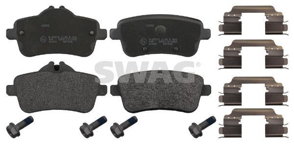 10916990 Swag Колодки гальмівні задні, дискові