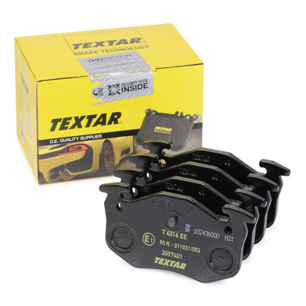 Задні гальмівні колодки Textar 2097401 ціна, від 12.43 USD