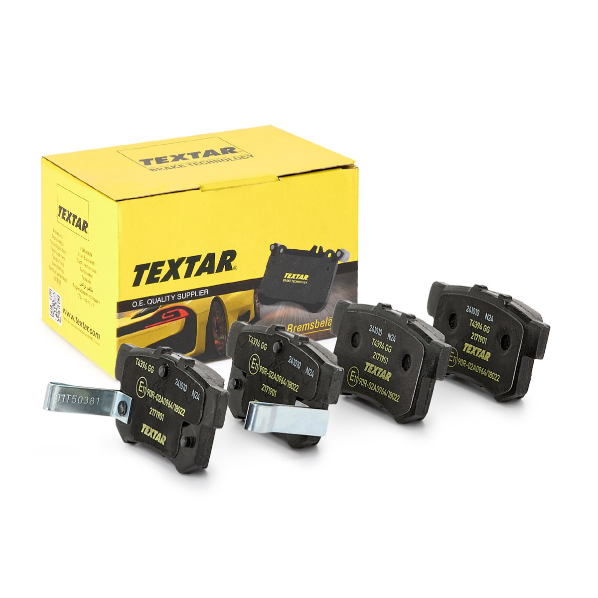 Купити 2171901 Textar Задні колодки