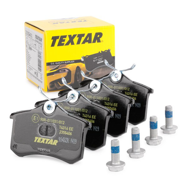 Задні гальмівні колодки Textar 2355406 ціна, від 19.21 USD