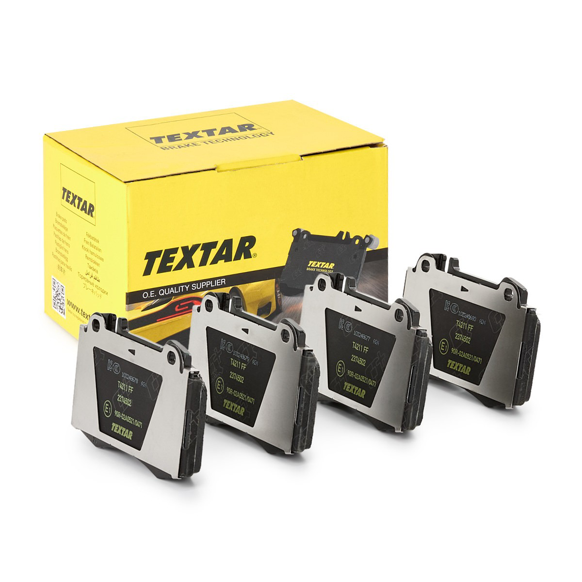 Гальмівні колодки Textar 2374502 ціна, від 41.88 USD