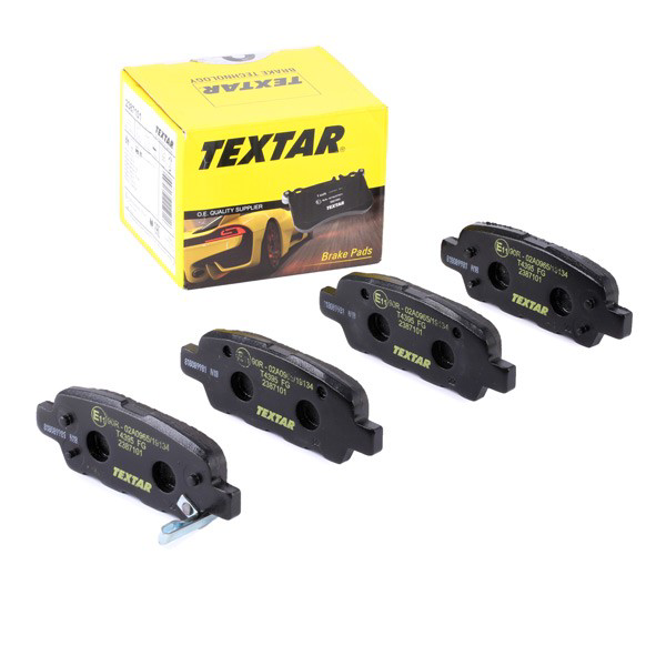 2387101 Textar Колодки гальмівні задні, дискові