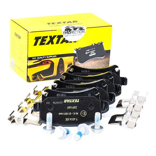 2391401 Textar Колодки гальмівні задні, дискові