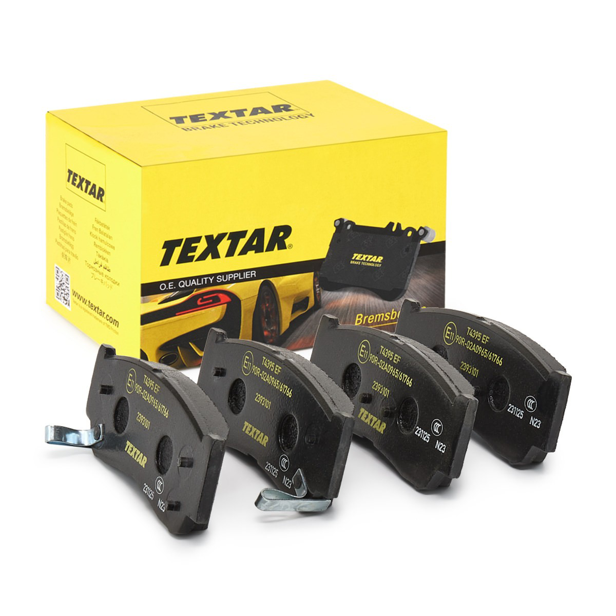 Задні гальмівні колодки Textar 2393101 ціна, від 19.32 USD