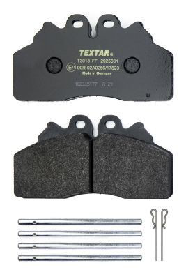 Задні гальмівні колодки Textar 2925601 ціна, від 68.29 USD