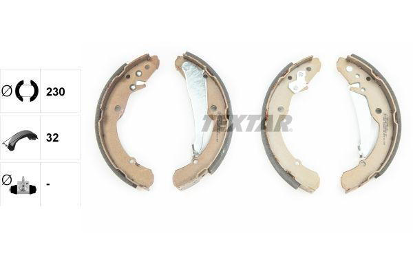 Колодки гальмові задні, барабанні Textar 91052400 ціна, від 20.27 USD