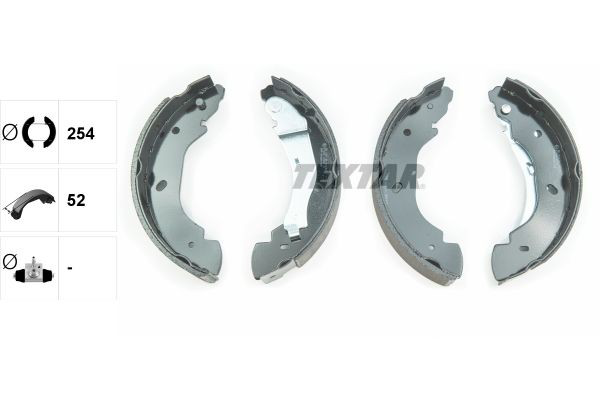 Колодки гальмові задні, барабанні Textar 91059100 ціна, від 23.21 USD
