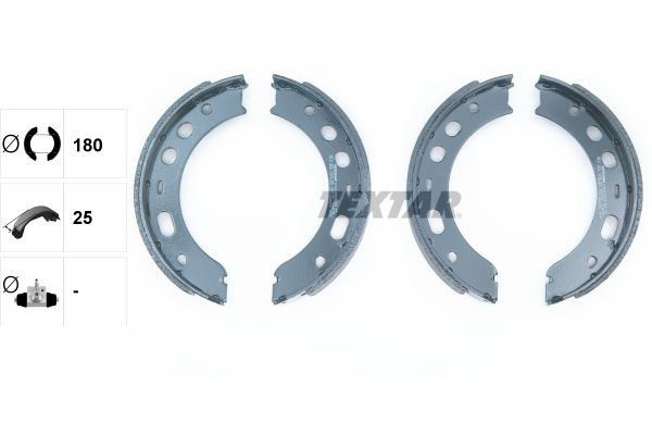 Колодки ручника / стоянкового гальма Textar 91063500 ціна, від 40.63 USD