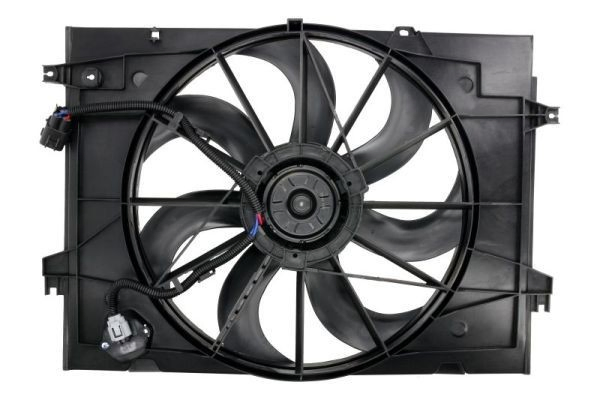 Купити D80503TT Thermotec Дифузор радіатора охолодження, в зборі з двигуном і крильчаткою